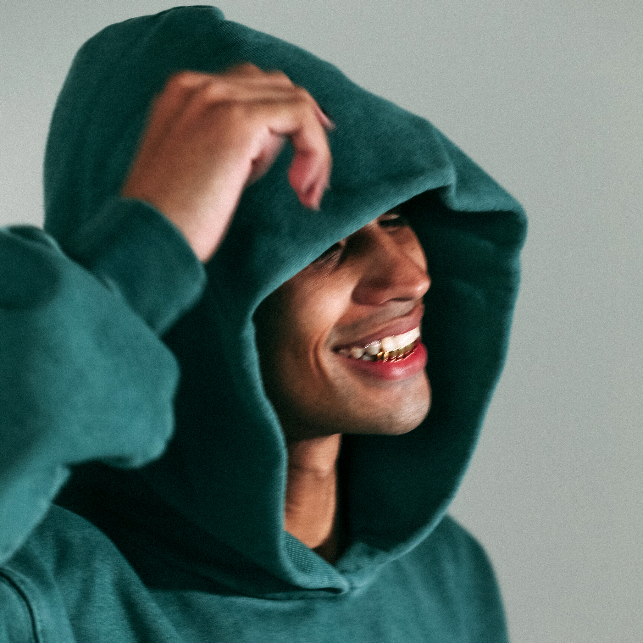 15oz Heavy Cotton Hoodie Oversized Drop-Shoulder Pigment-Dyed Fleece