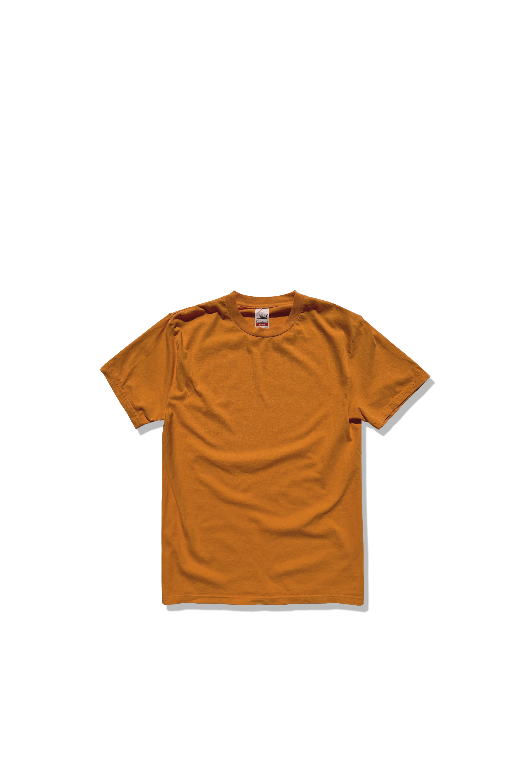 Made Homeroom Garment-Dyed Heavyweight Cotton T-Shirt Relaxed Tubular Fit
