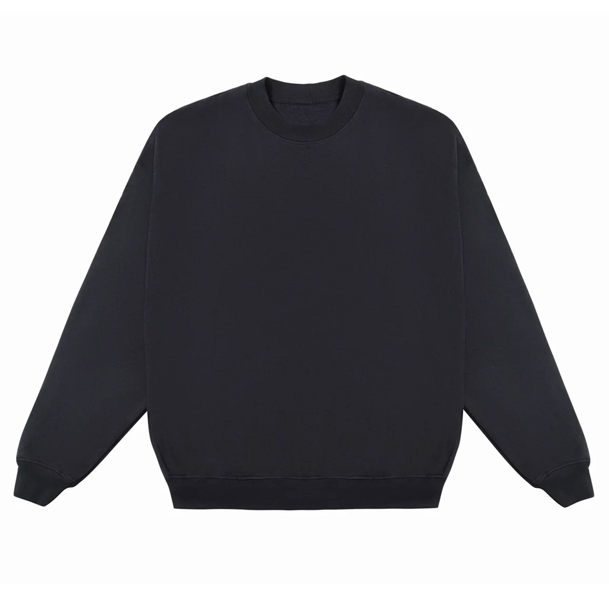 Premium 15oz Heavyweight Cotton Fleece Crewneck Sweatshirt - Oversized Drop Shoulder Design