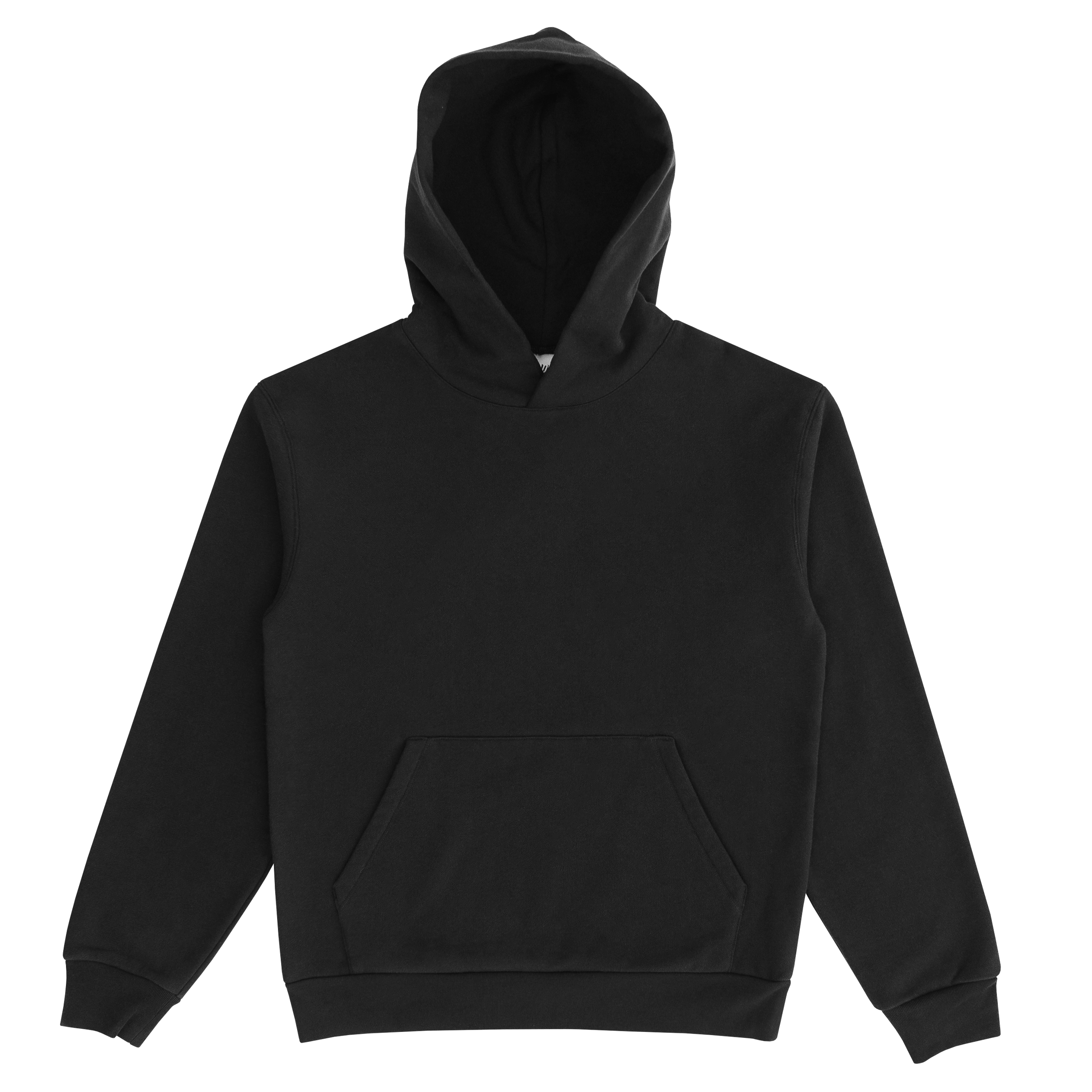 Heavyweight 16oz Organic Cotton Hoodie with Kangaroo Pocket, Durable