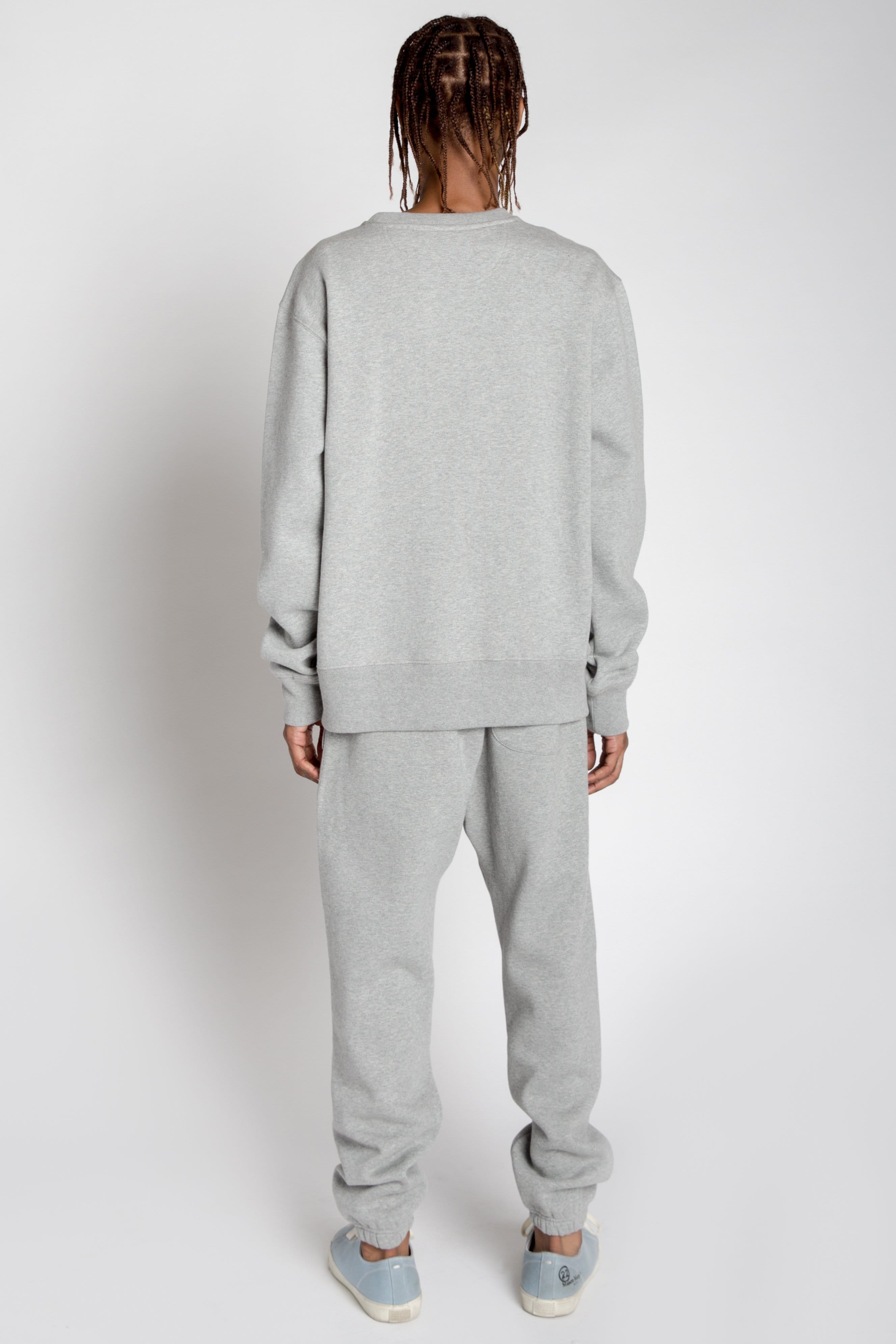 MADE Varsity Crewneck Heavyweight Cotton Blend Ribbed Cuffs Durable