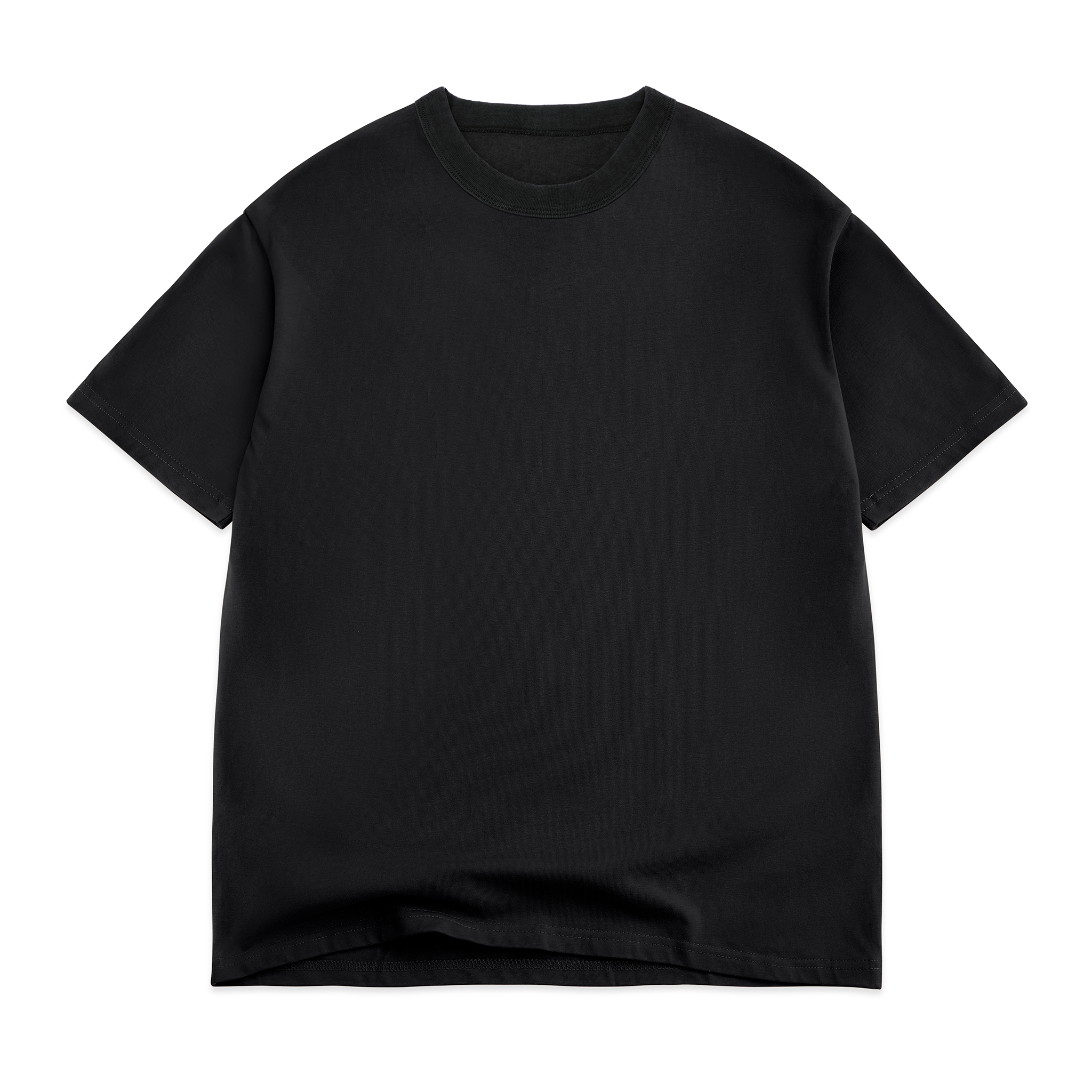 Cotton Collective Heavyweight Oversized Crop Short Sleeve T-Shirt - 7.5 oz Enzyme Washed