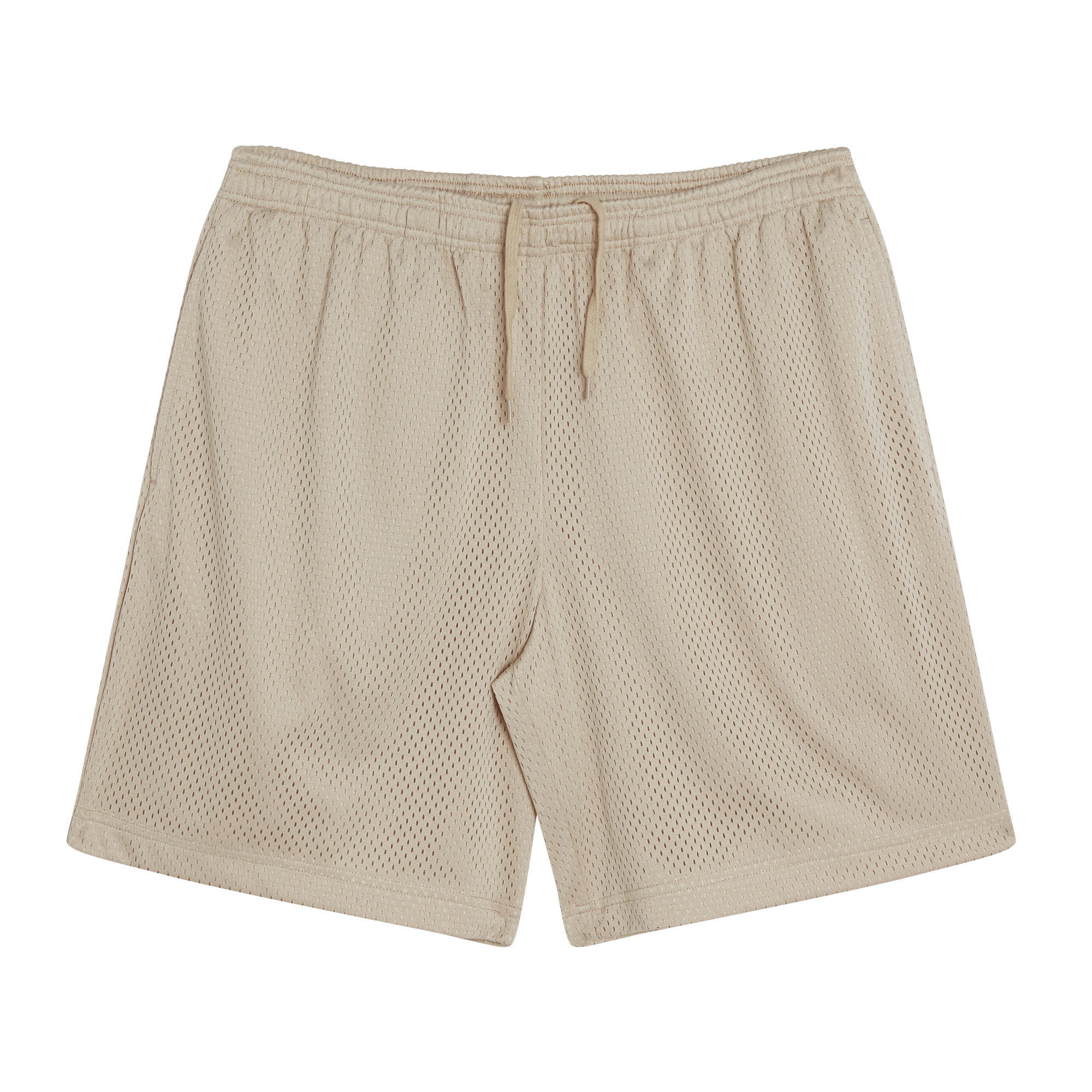 Premium 200 GSM Mesh Athletic Shorts with Zippered Pocket & 8-inch Inseam