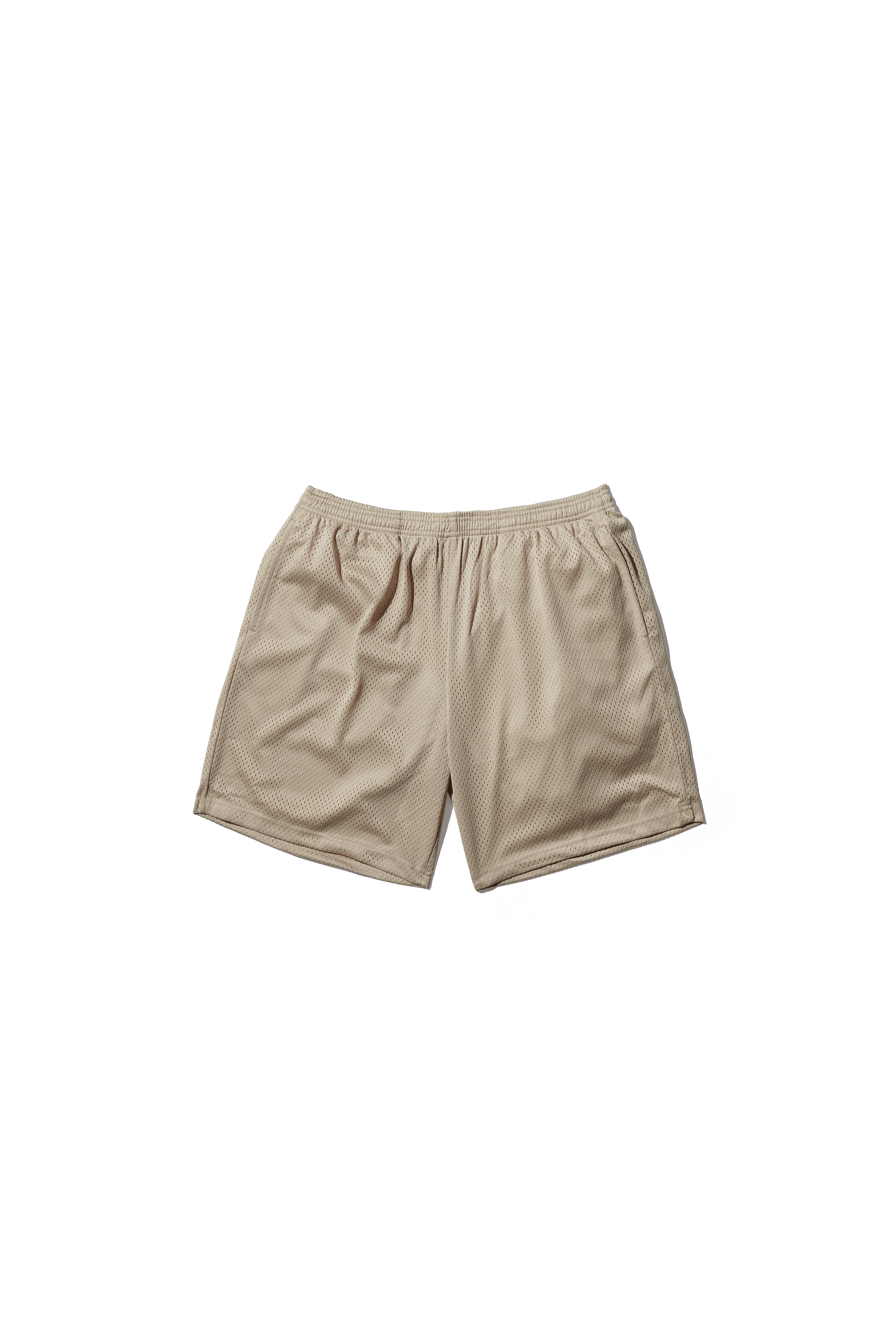 Premium 200 GSM Mesh Athletic Shorts with Zippered Pocket & 8-inch Inseam