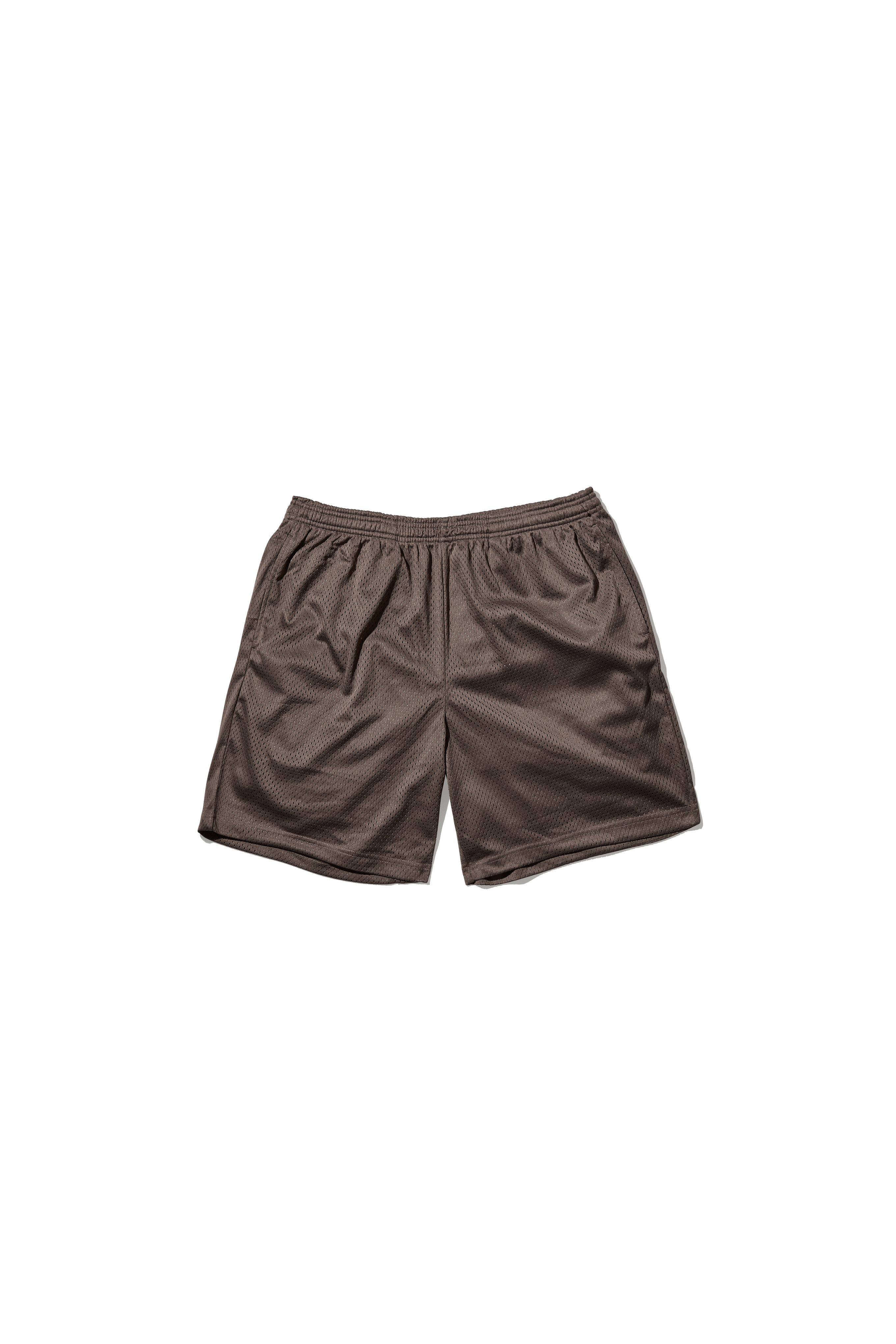 Premium 200 GSM Mesh Athletic Shorts with Zippered Pocket & 8-inch Inseam