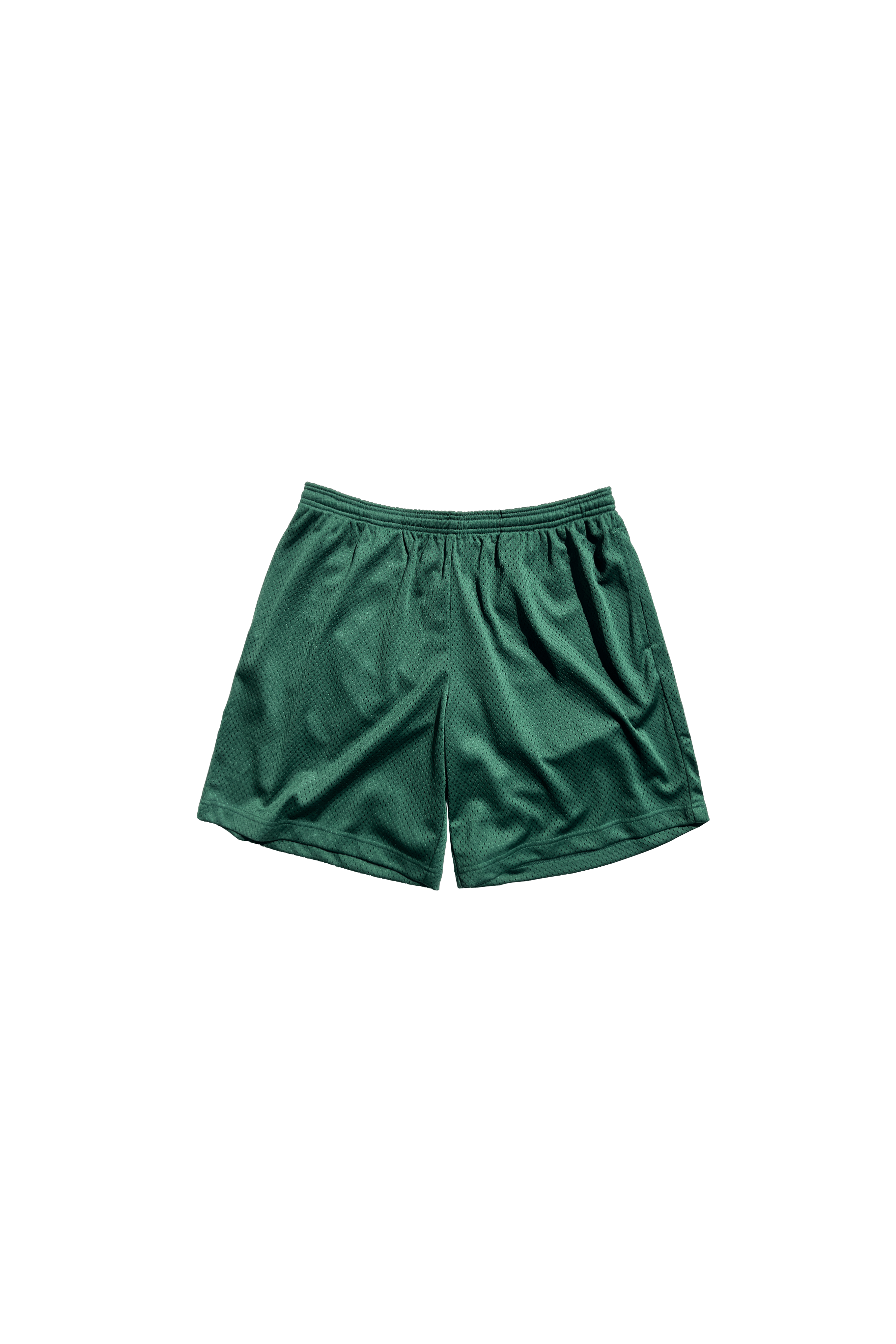 Premium 200 GSM Mesh Athletic Shorts with Zippered Pocket & 8-inch Inseam