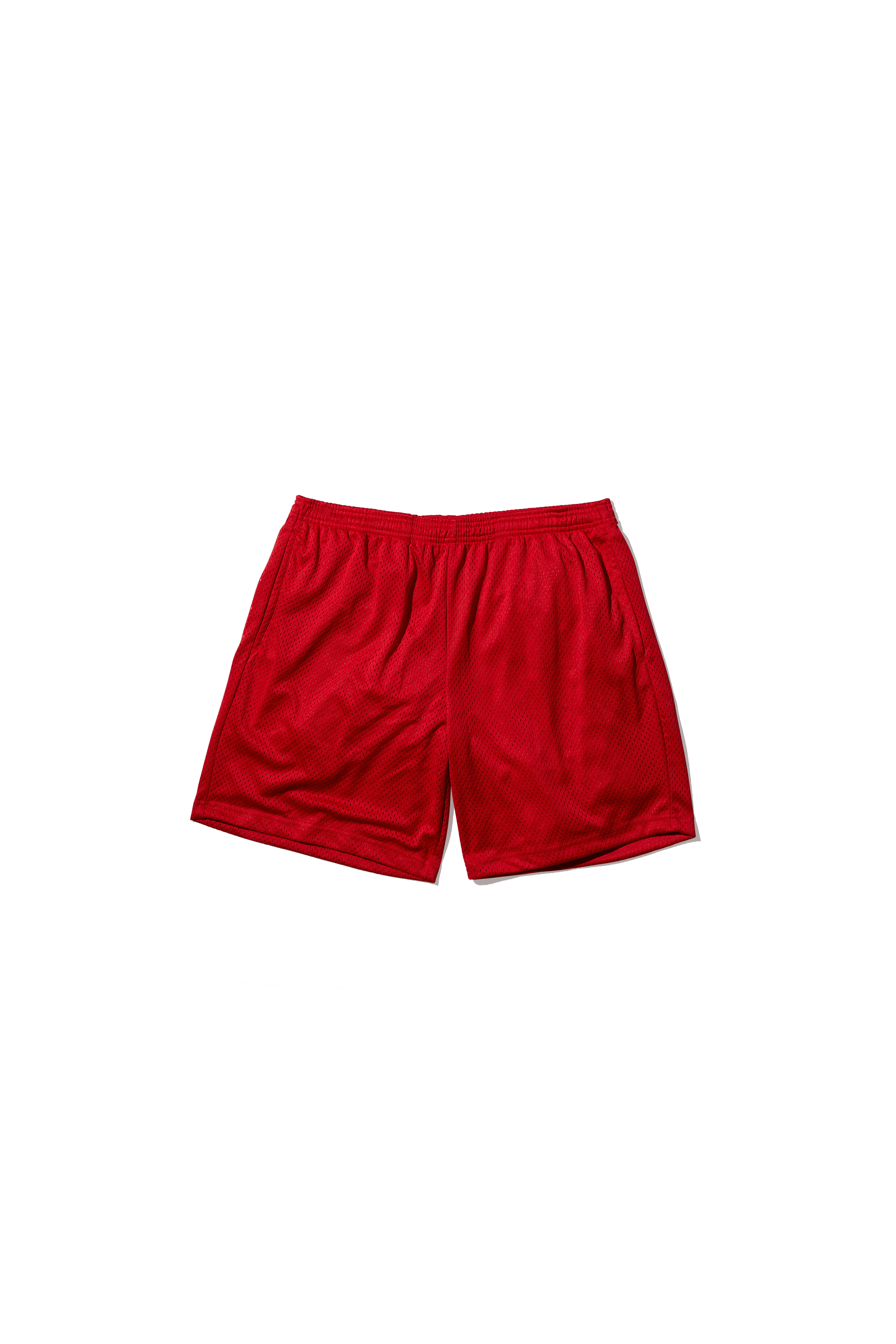 Premium 200 GSM Mesh Athletic Shorts with Zippered Pocket & 8-inch Inseam