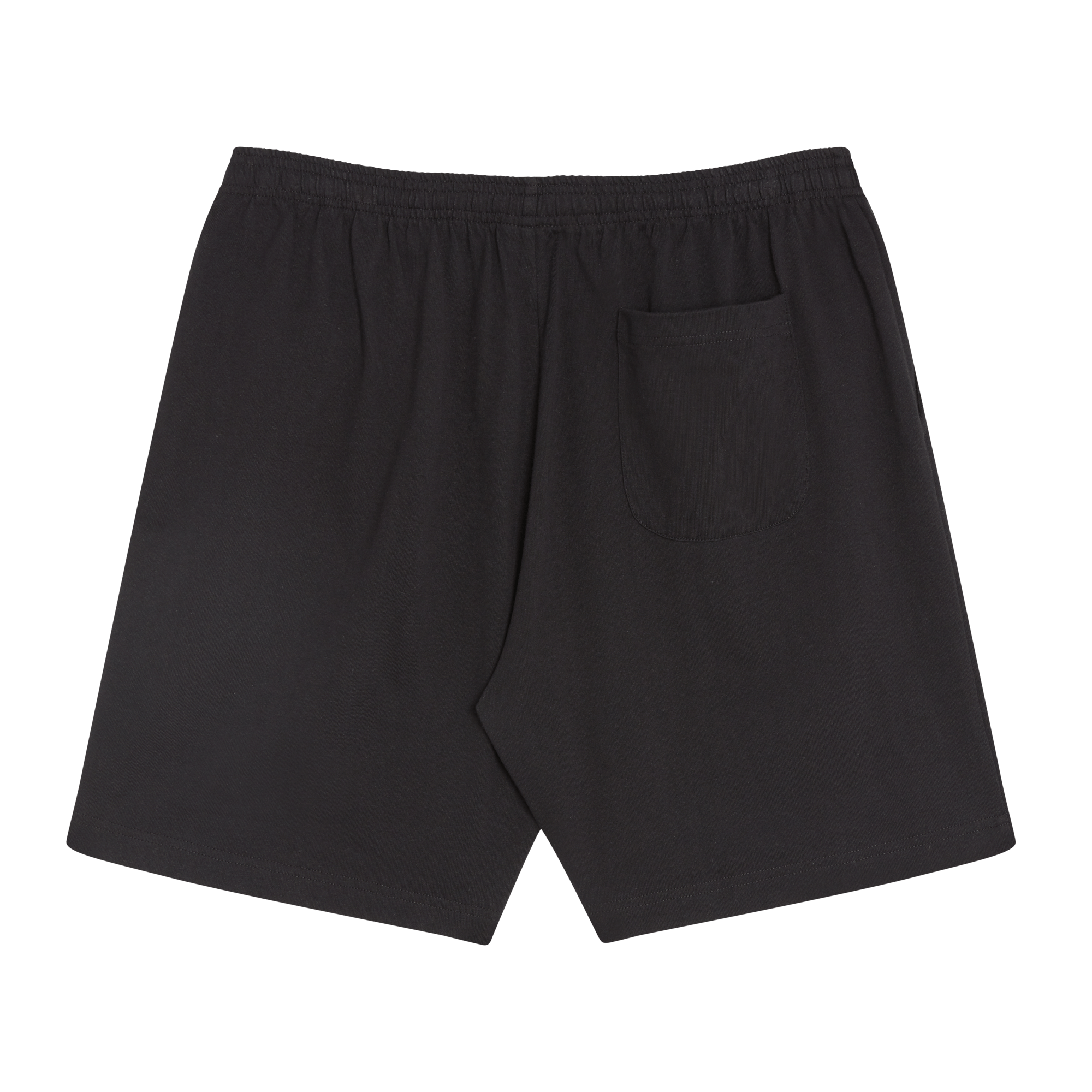 Heavy-Duty Cotton Gym Class Shorts with Deep Pockets, Adjustable Waist