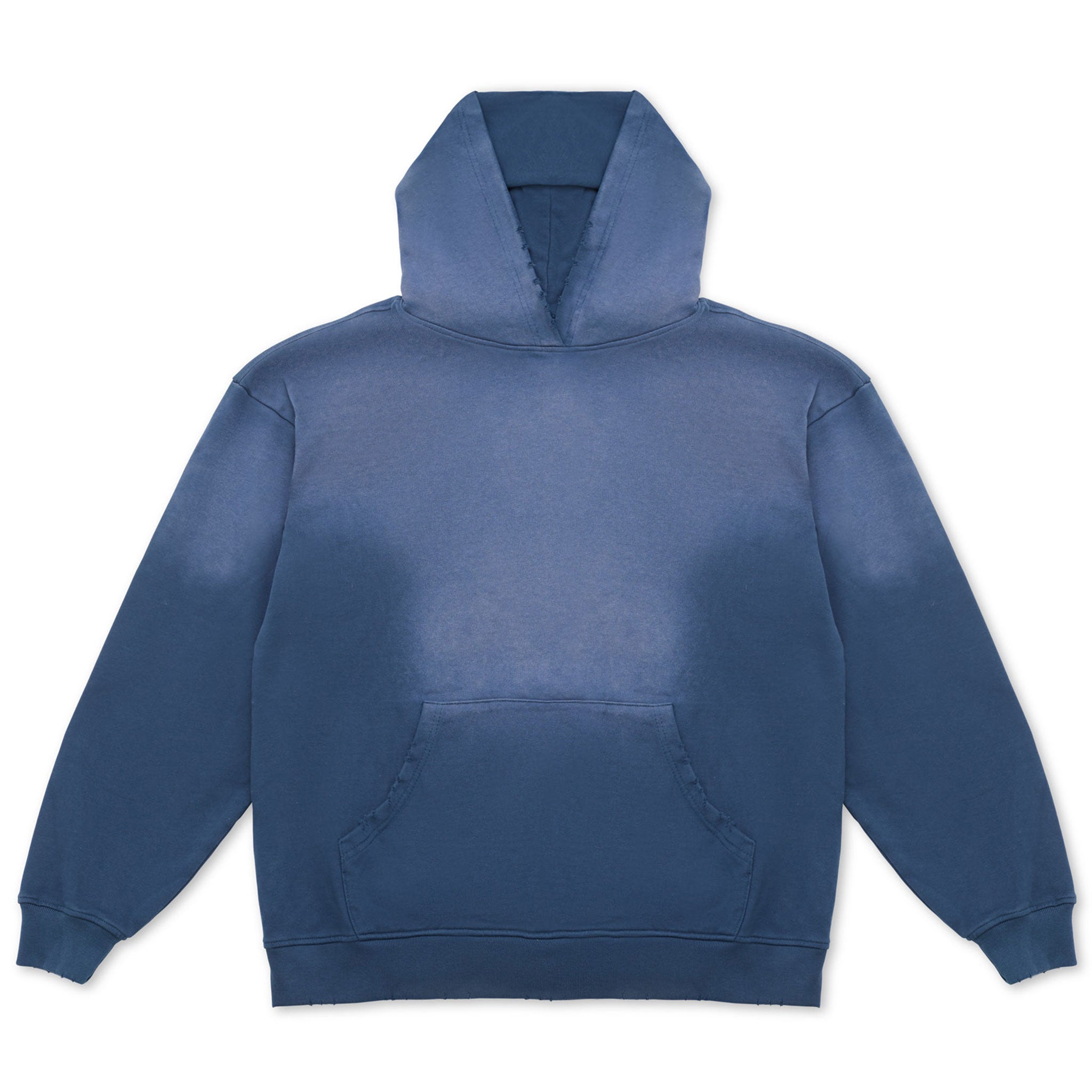 Cotton Collective 14oz Brushed Cotton Oversized Hoodie with Vintage Edges