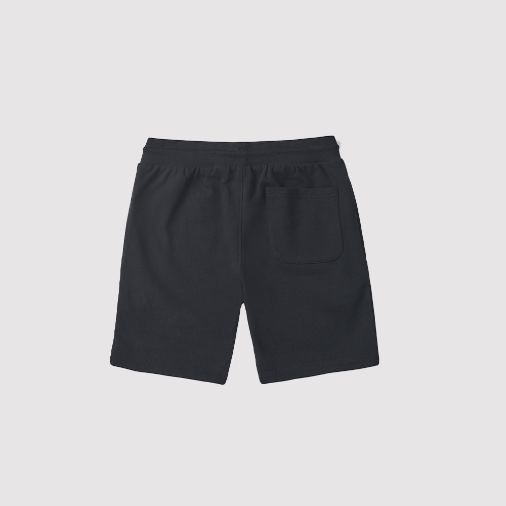 Diamond Max-Weight French Terry Shorts with Zipper Pockets Metal Drawcord