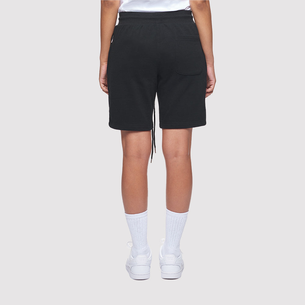 Diamond Max-Weight French Terry Shorts with Zipper Pockets Metal Drawcord