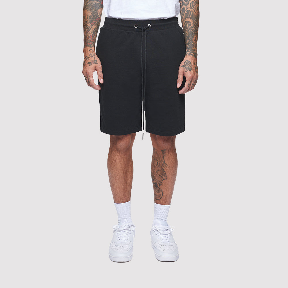 Diamond Max-Weight French Terry Shorts with Zipper Pockets Metal Drawcord