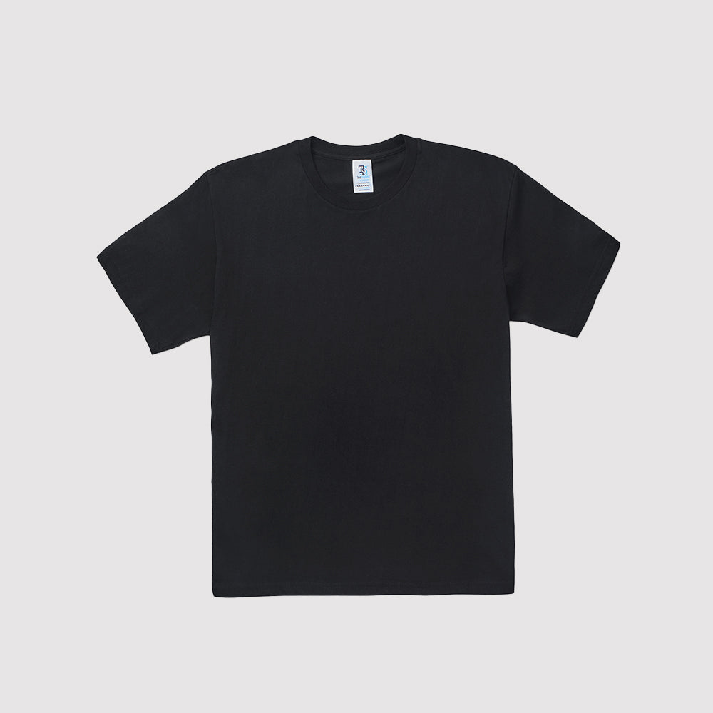 TS4300 Combed Ring-Spun Unisex Lightweight 4.3oz Tee Black White