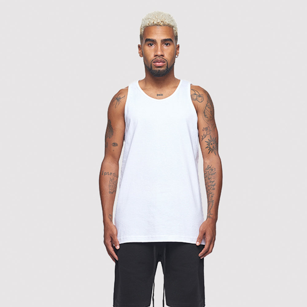 Luxe Heavyweight 9oz Combed Cotton Tear-Away Tank Top