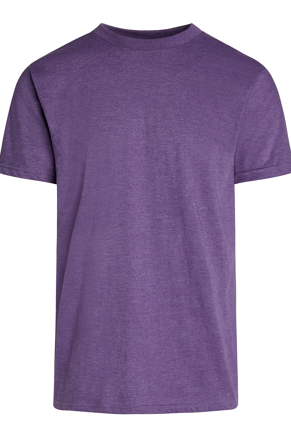 Premium Heather Short Sleeve Crew Neck Tee 60% Cotton