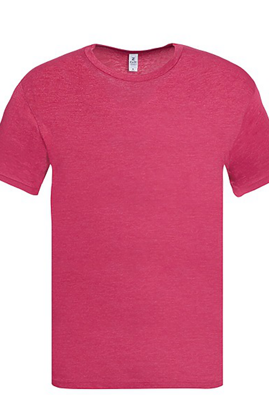 Premium Heather Short Sleeve Crew Neck Tee 60% Cotton