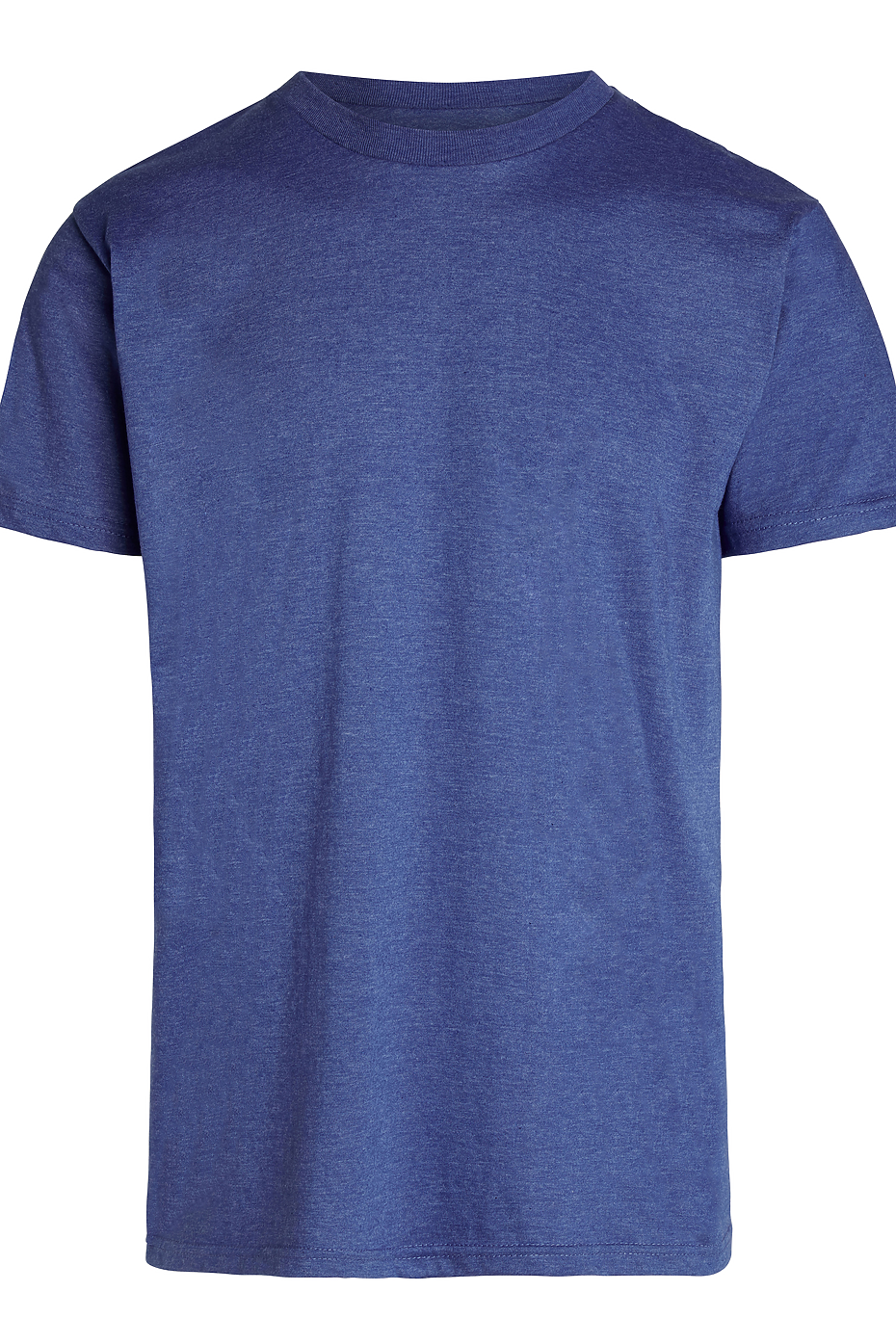 Premium Heather Short Sleeve Crew Neck Tee 60% Cotton
