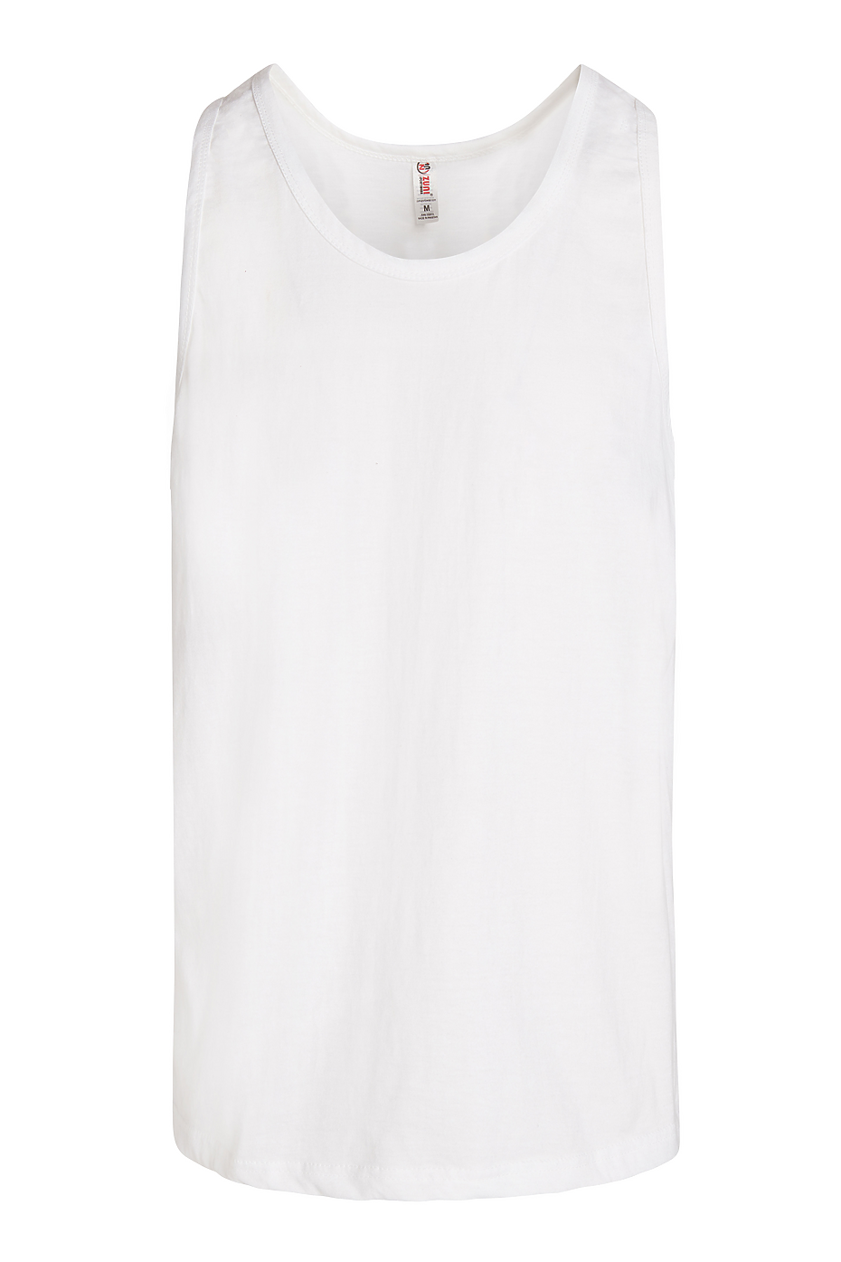 Premium Ring-Spun Combed Cotton Tank Top Breathable Durable Preshrunk Staple