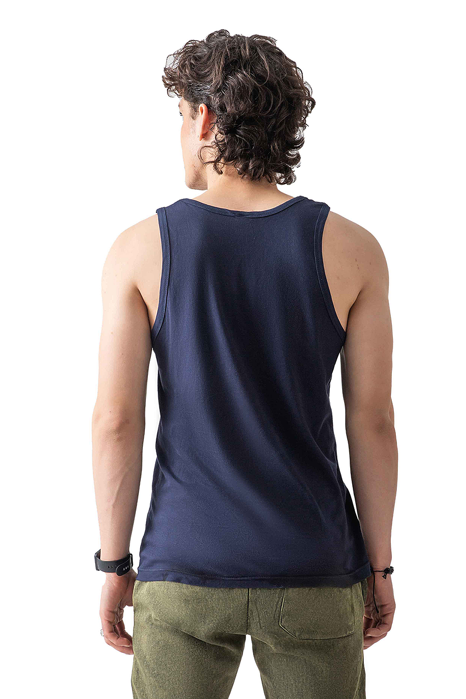 Premium Ring-Spun Combed Cotton Tank Top Breathable Durable Preshrunk Staple