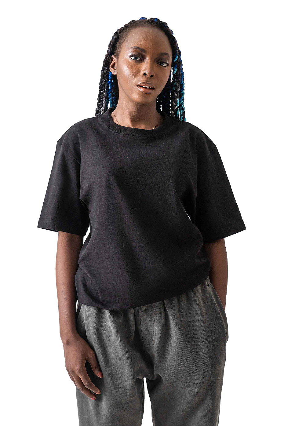 Heavy Weight Oversized Tubular Tee 100% Cotton Durable Construction