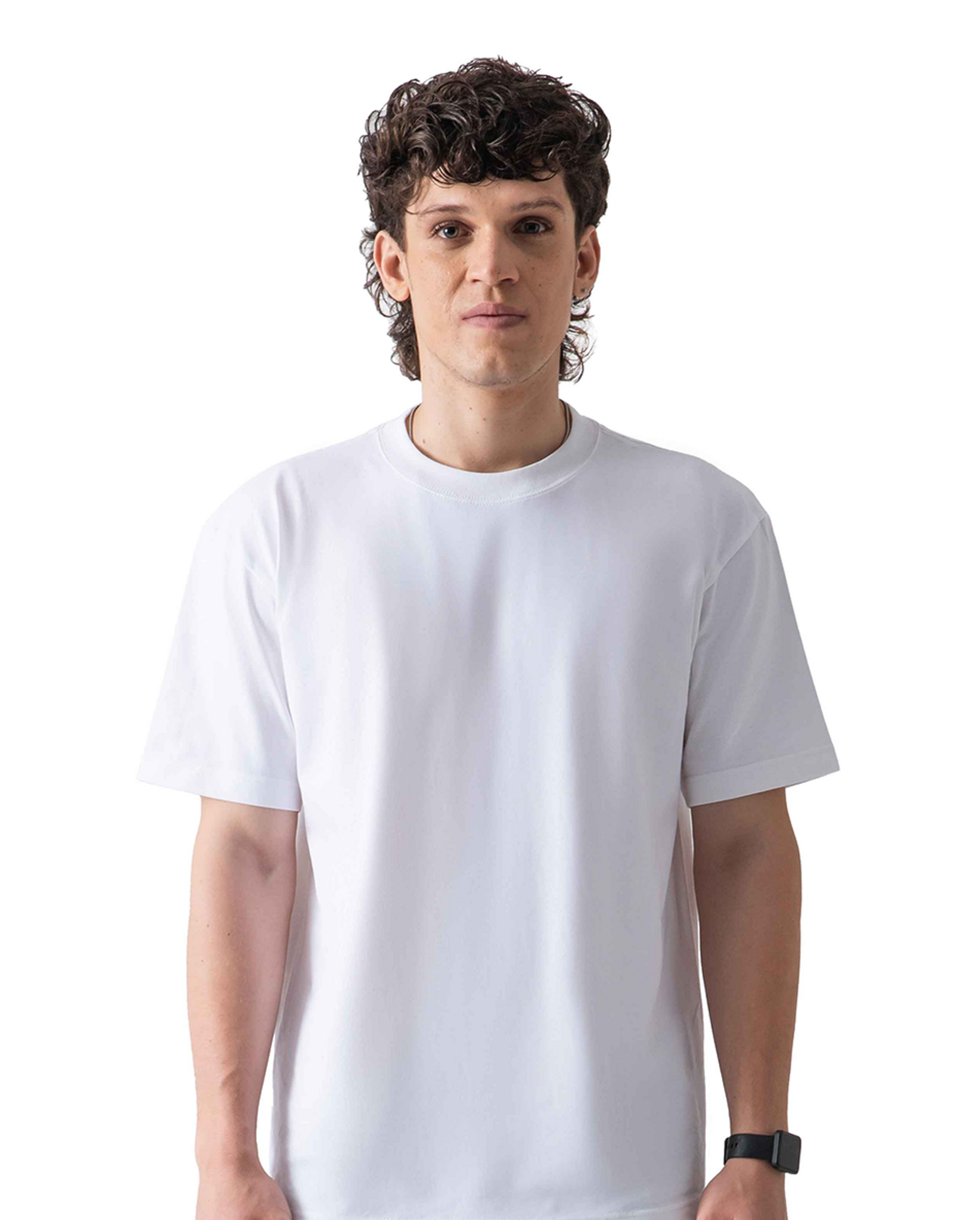 Heavy Weight Oversized Tubular Tee 100% Cotton Durable Construction