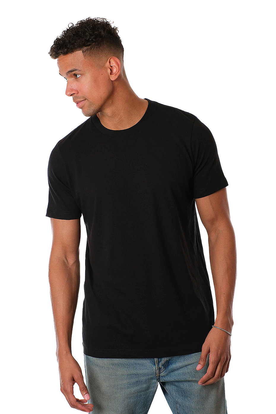 Unisex Side-Seam Short Sleeve T-Shirt 100% Ring-Spun Combed Cotton Pre-Shrunk