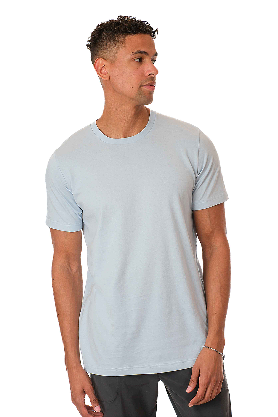 Unisex Side-Seam Short Sleeve T-Shirt 100% Ring-Spun Combed Cotton Pre-Shrunk