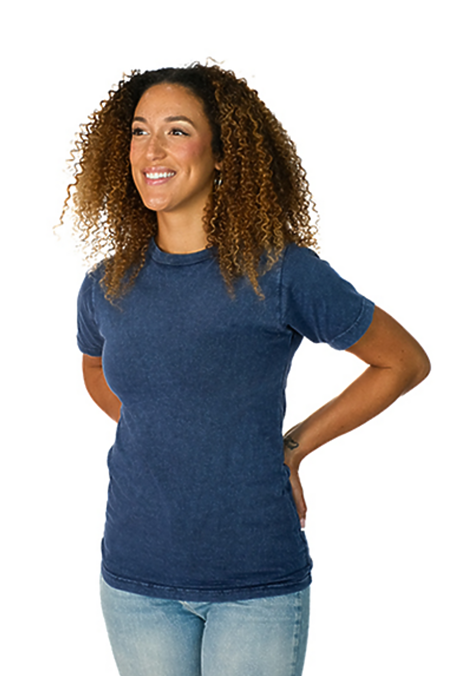 Vintage Mineral Washed 100% Cotton Pre-Shrunk Short-Sleeve T-Shirt