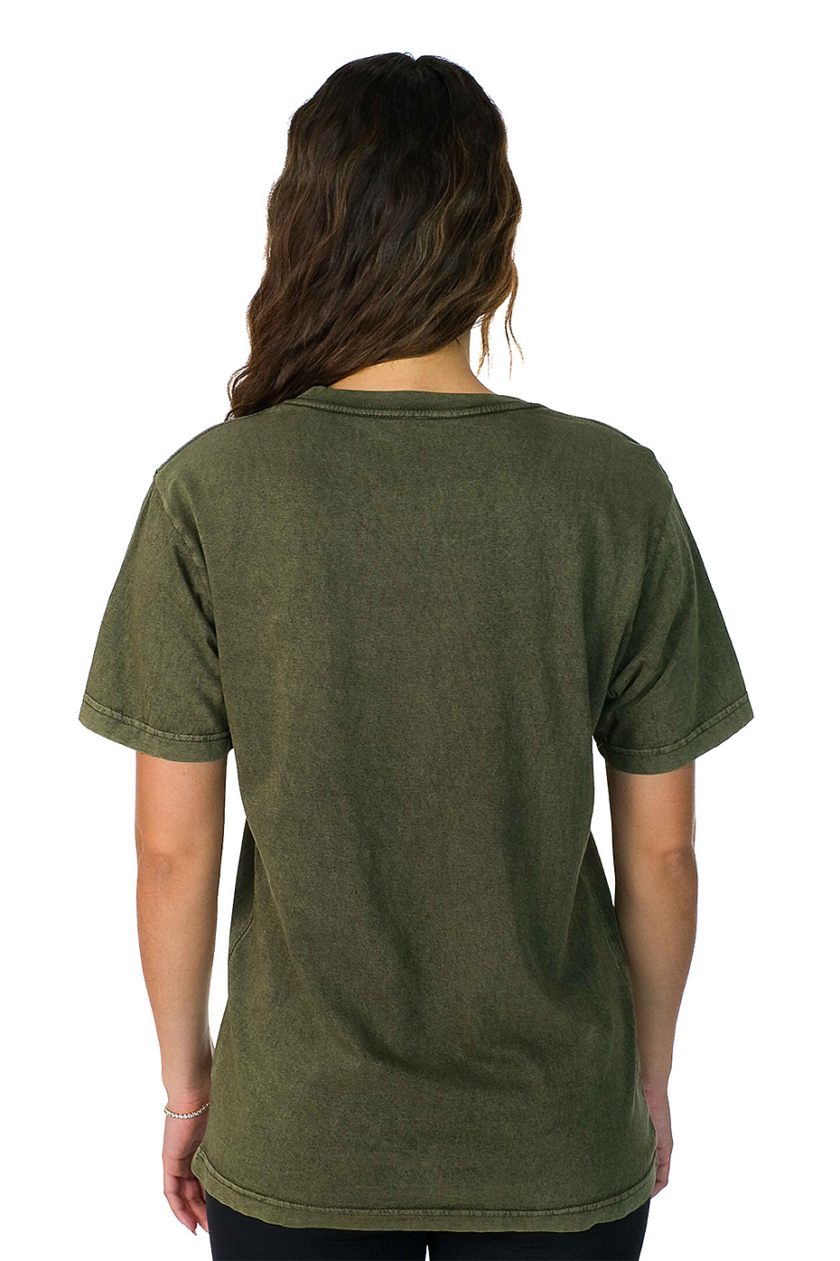 Vintage Mineral Washed 100% Cotton Pre-Shrunk Short-Sleeve T-Shirt