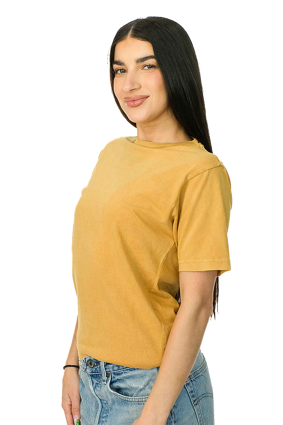 Vintage Mineral Washed 100% Cotton Pre-Shrunk Short-Sleeve T-Shirt