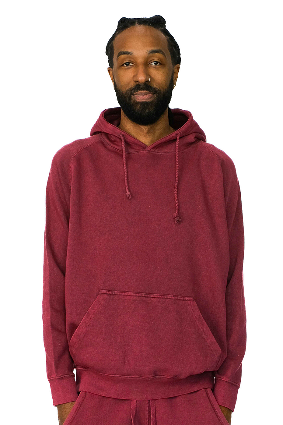 Vintage Mineral Washed Hoodie Soft 80% Cotton Blend Fleece