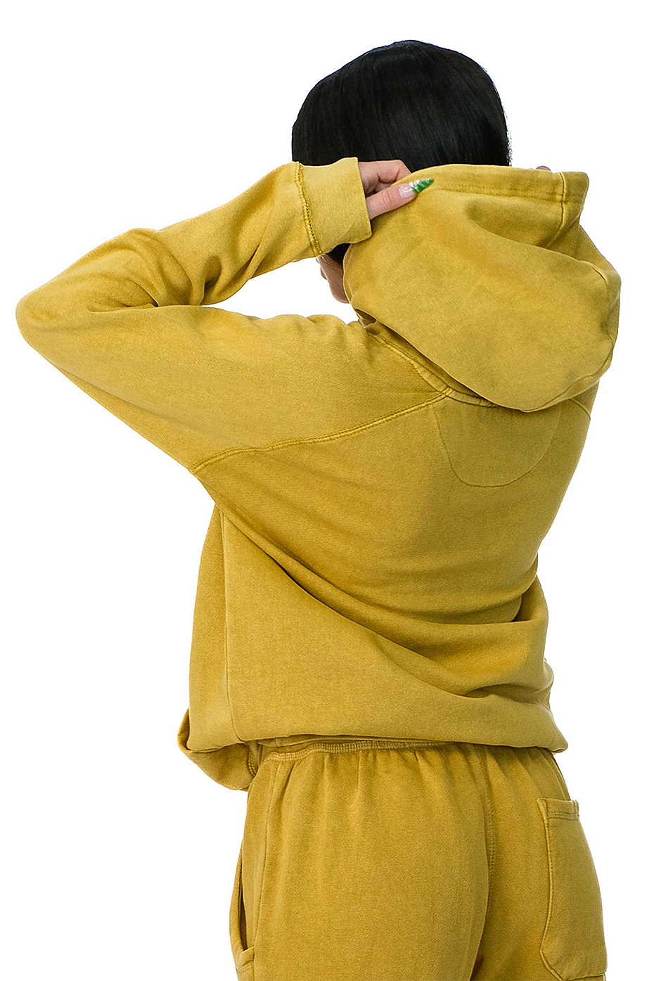 Vintage Mineral Washed Hoodie Soft 80% Cotton Blend Fleece