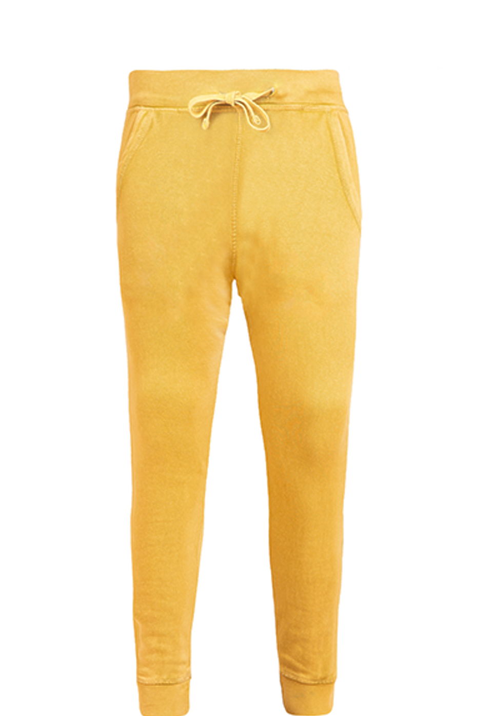 Vintage Mineral Washed Men's Jogger Pants - Soft Fleece Comfort