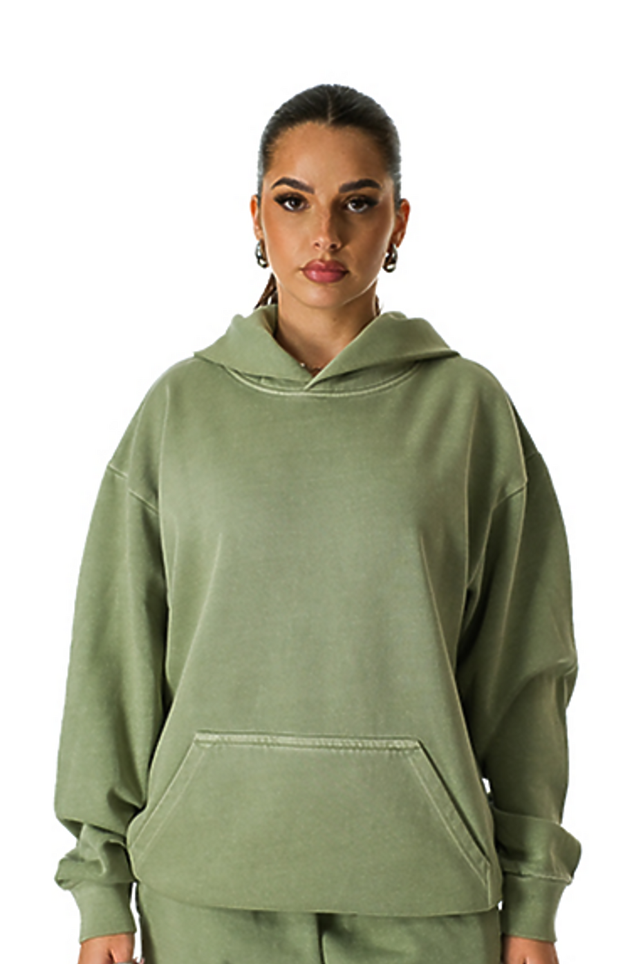 Oversized Pullover Hoodie 12oz 80% Cotton 20% Polyester Fleece