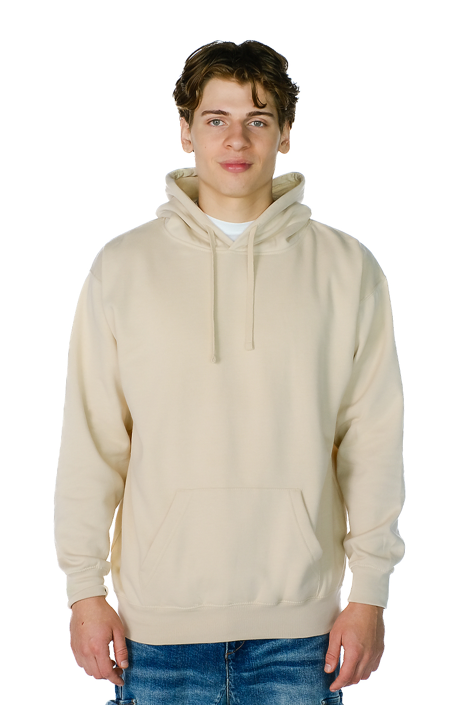 Unisex Classic Pullover Hoodie 55% Cotton 45% Polyester Fleece