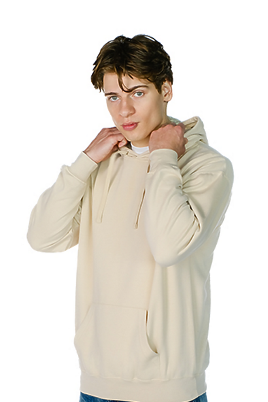 Unisex Classic Pullover Hoodie 55% Cotton 45% Polyester Fleece