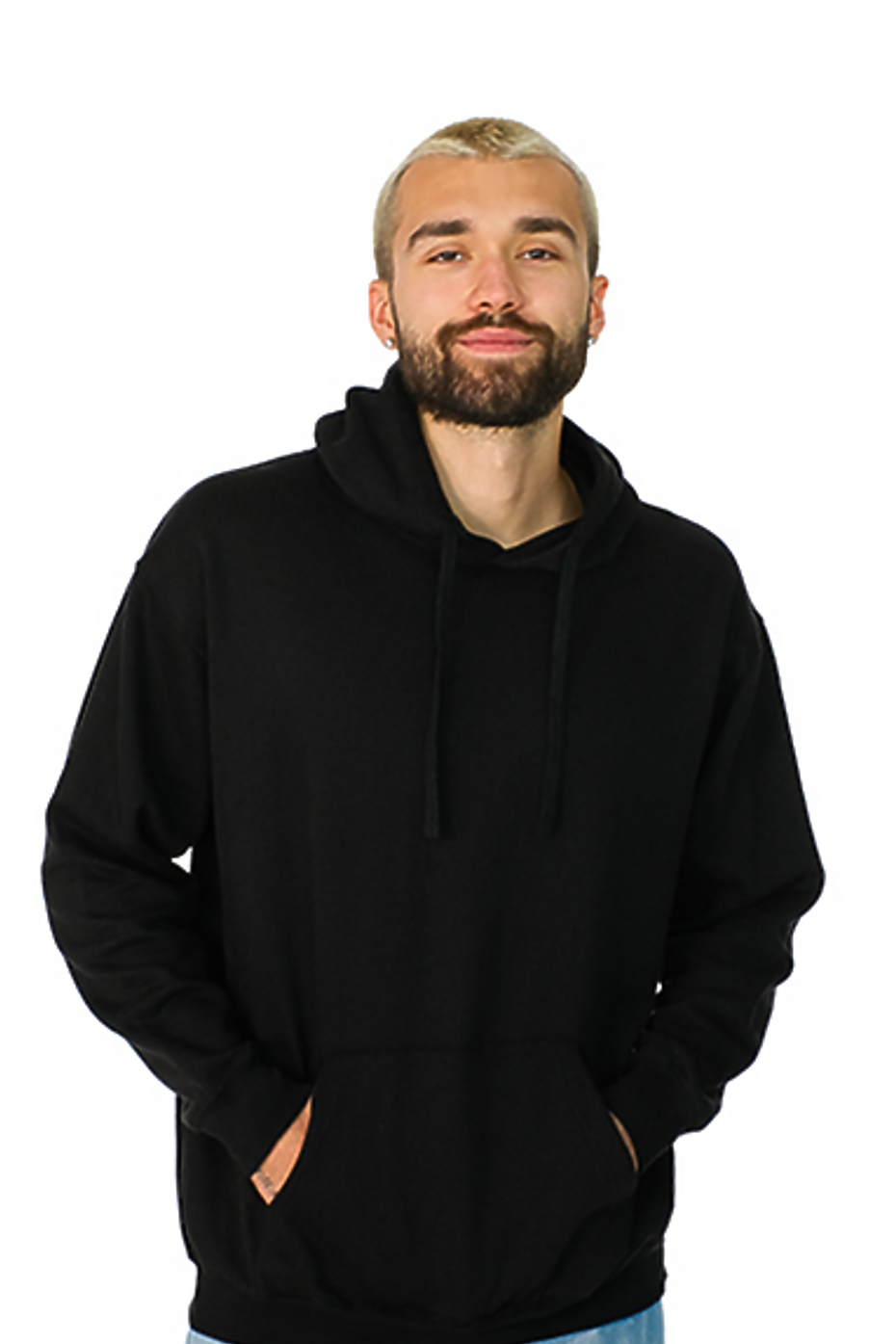 Unisex Classic Pullover Hoodie 55% Cotton 45% Polyester Fleece