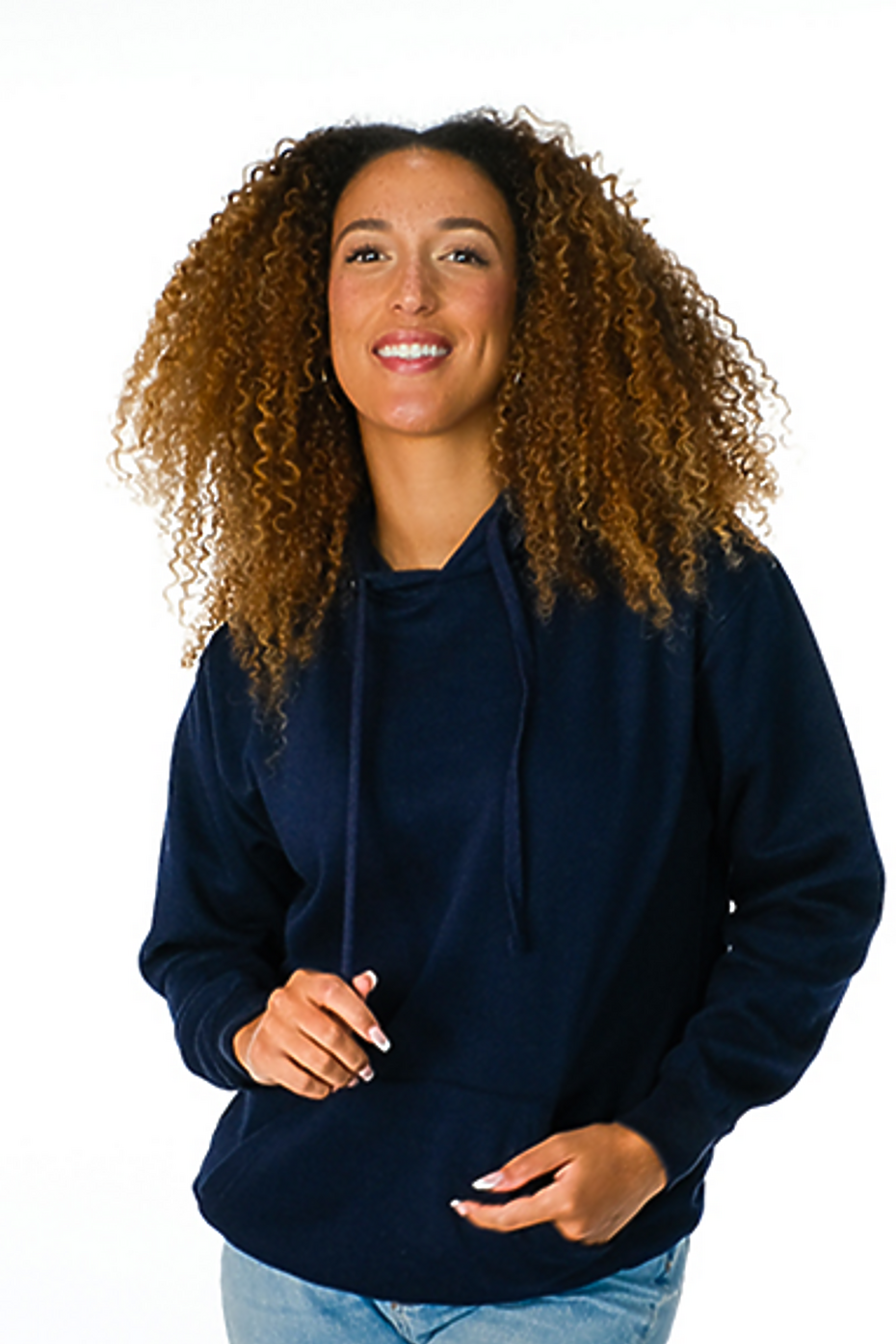 Unisex Classic Pullover Hoodie 55% Cotton 45% Polyester Fleece