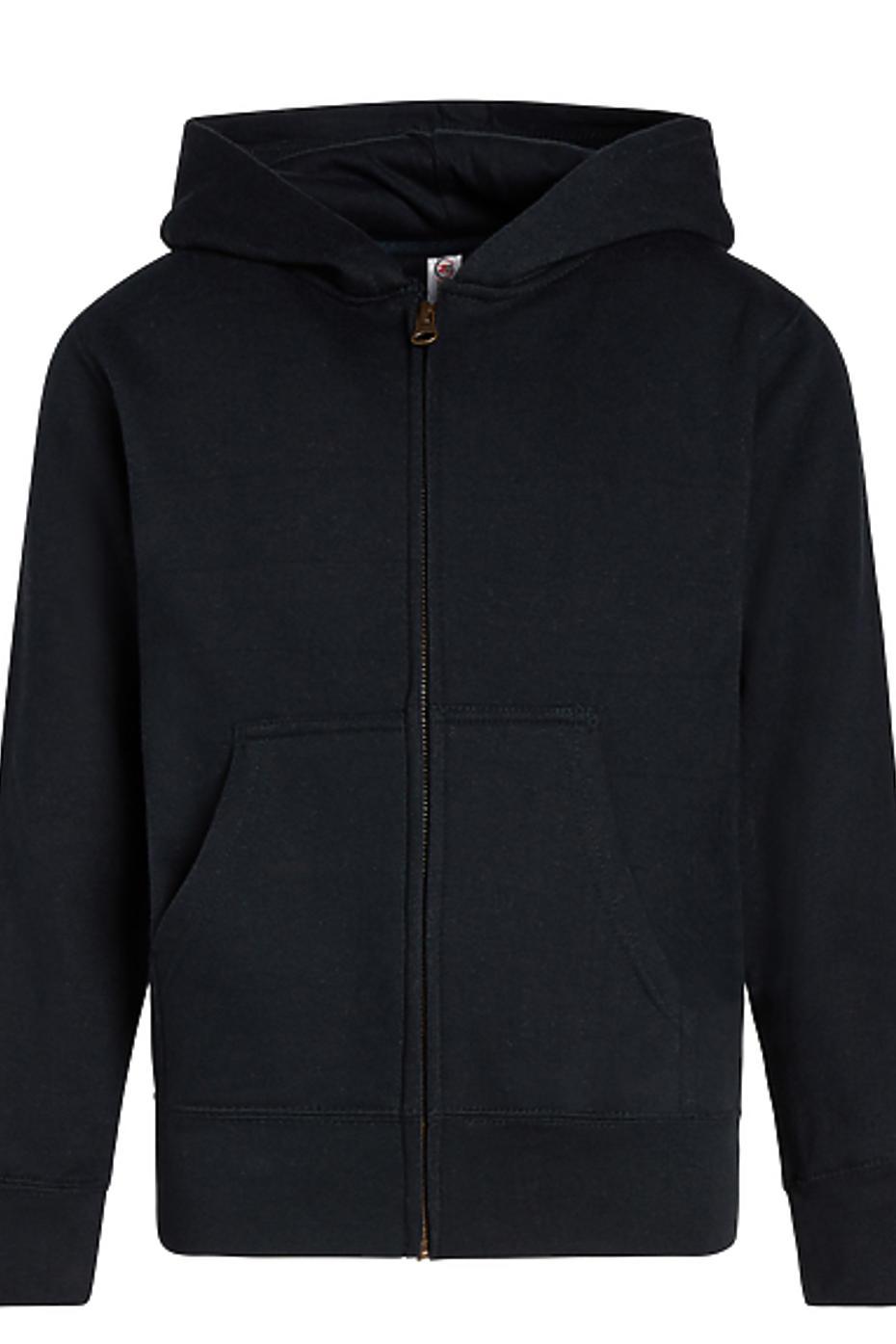 Youth Classic Zipper Hoodie Fleece Lined YKK Full Zip