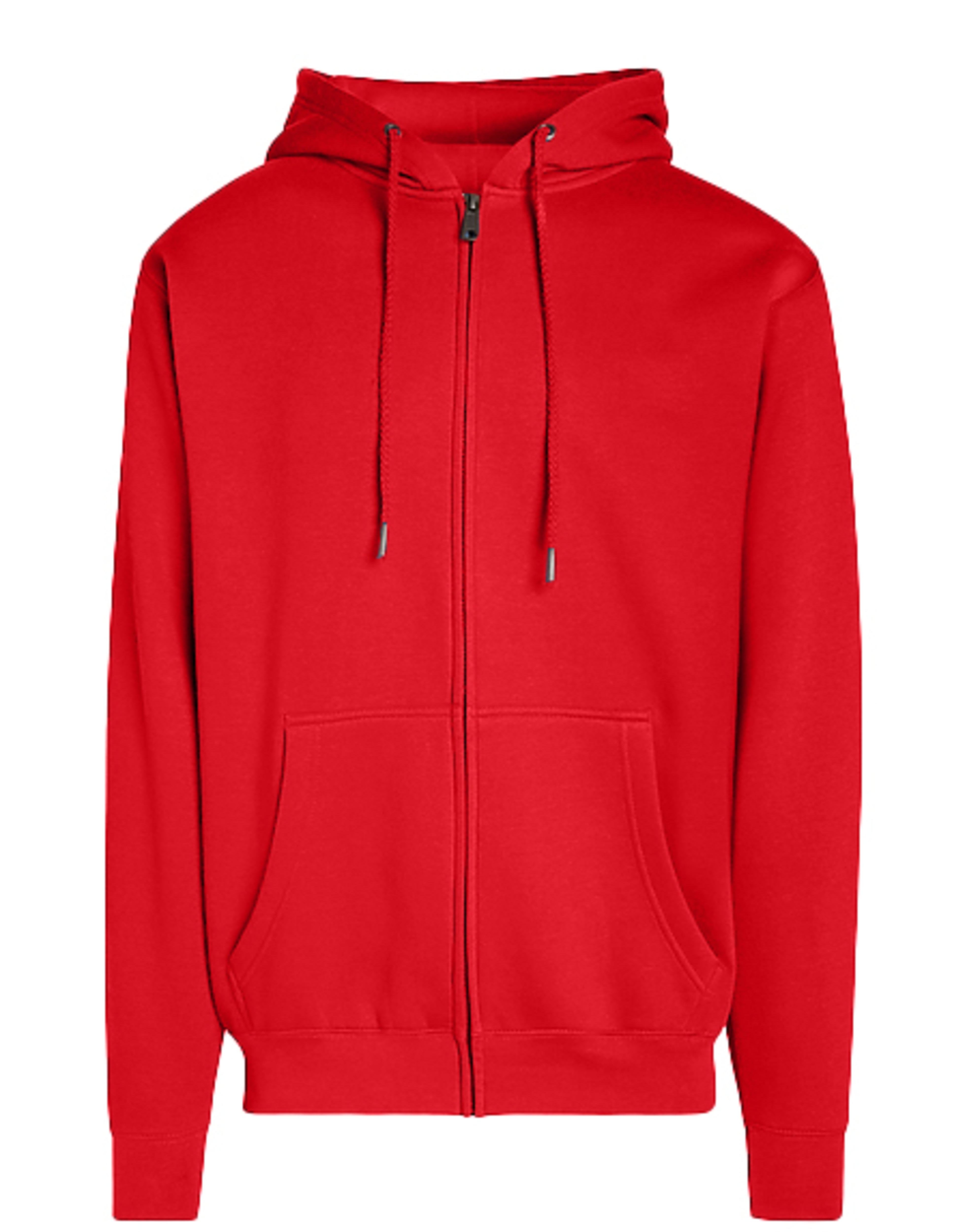 Premium Poly-Cotton Full-Zip Hoodie with YKK Zipper Multiple Colors