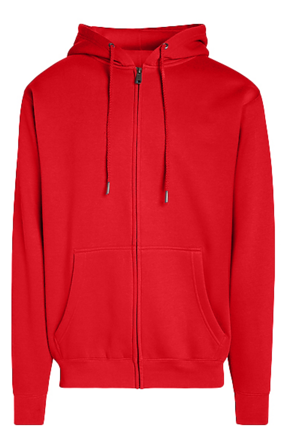 Premium Poly-Cotton Full-Zip Hoodie with YKK Zipper Multiple Colors