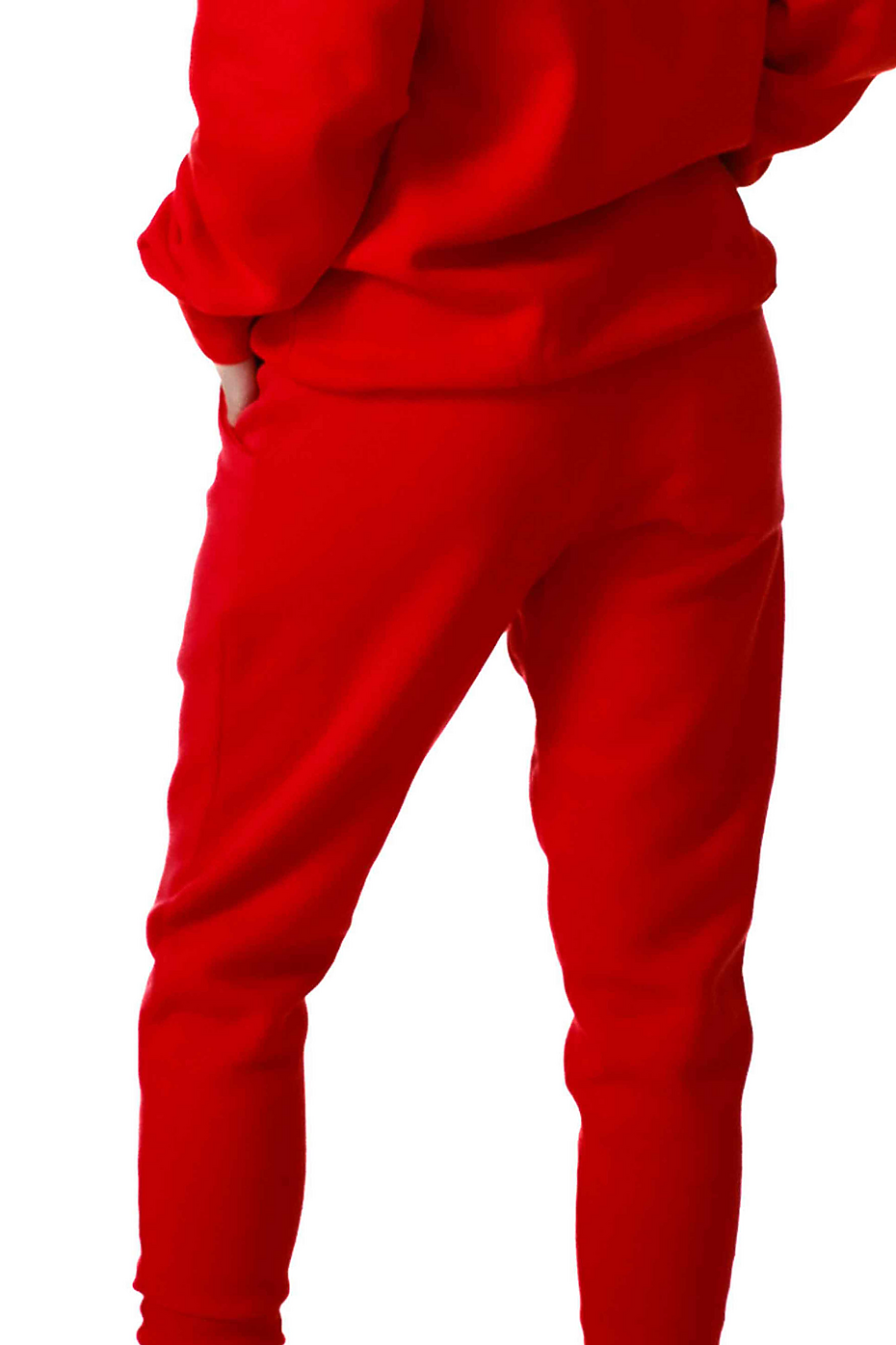 Premium Midweight Fleece Jogger Pants with Ribbed Waistband & Cuffs
