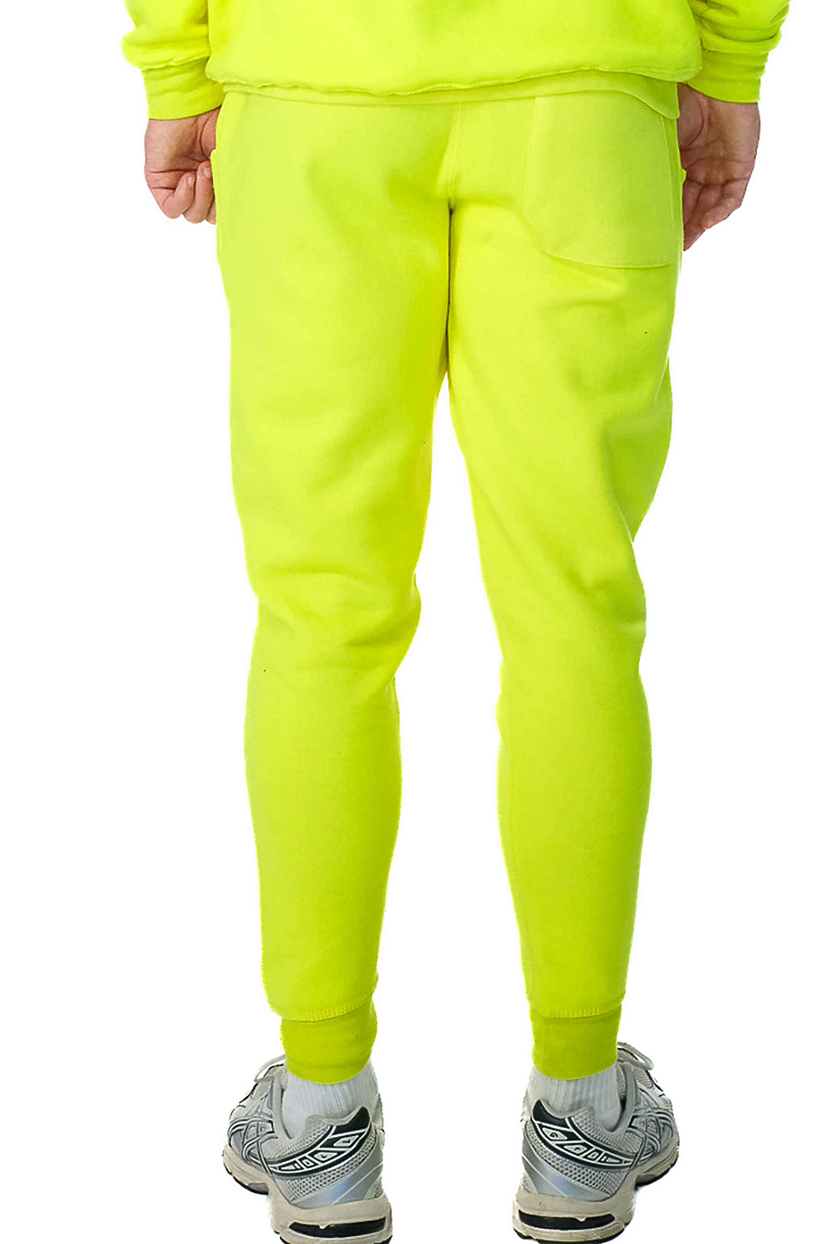 Premium Midweight Fleece Jogger Pants with Ribbed Waistband & Cuffs