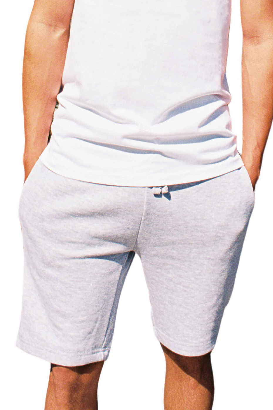 Premium Midweight Fleece Shorts Soft Print-Ready Elastic Waistband