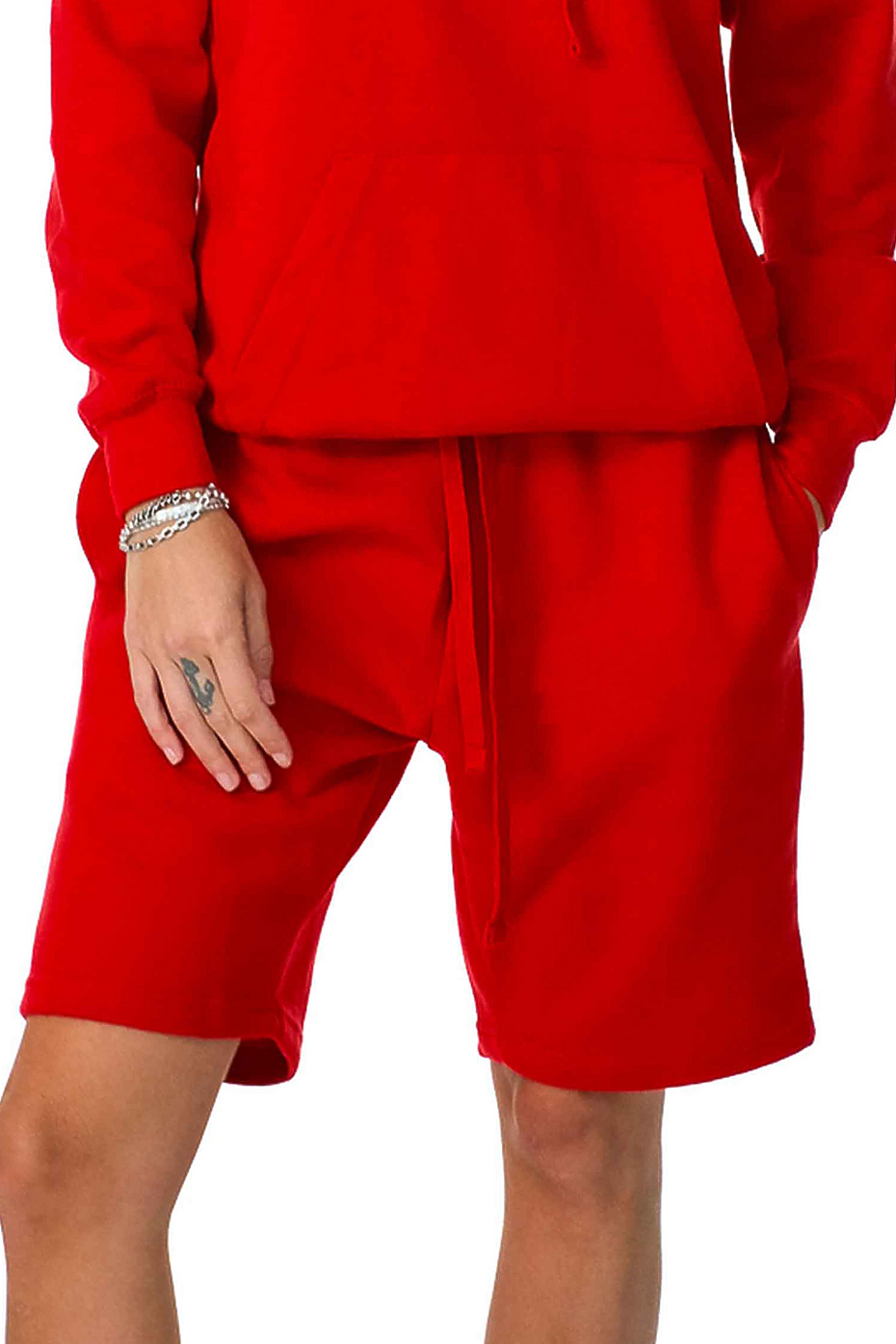 Premium Midweight Fleece Shorts Soft Print-Ready Elastic Waistband