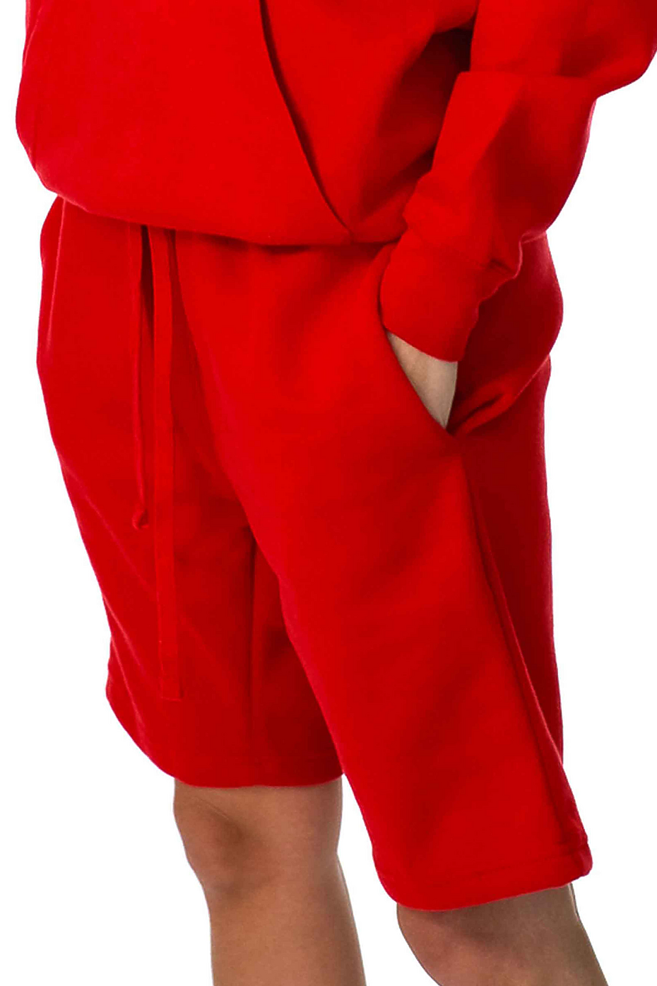 Premium Midweight Fleece Shorts Soft Print-Ready Elastic Waistband