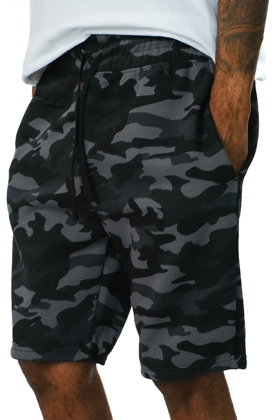 Premium Midweight Fleece Shorts Soft Print-Ready Elastic Waistband