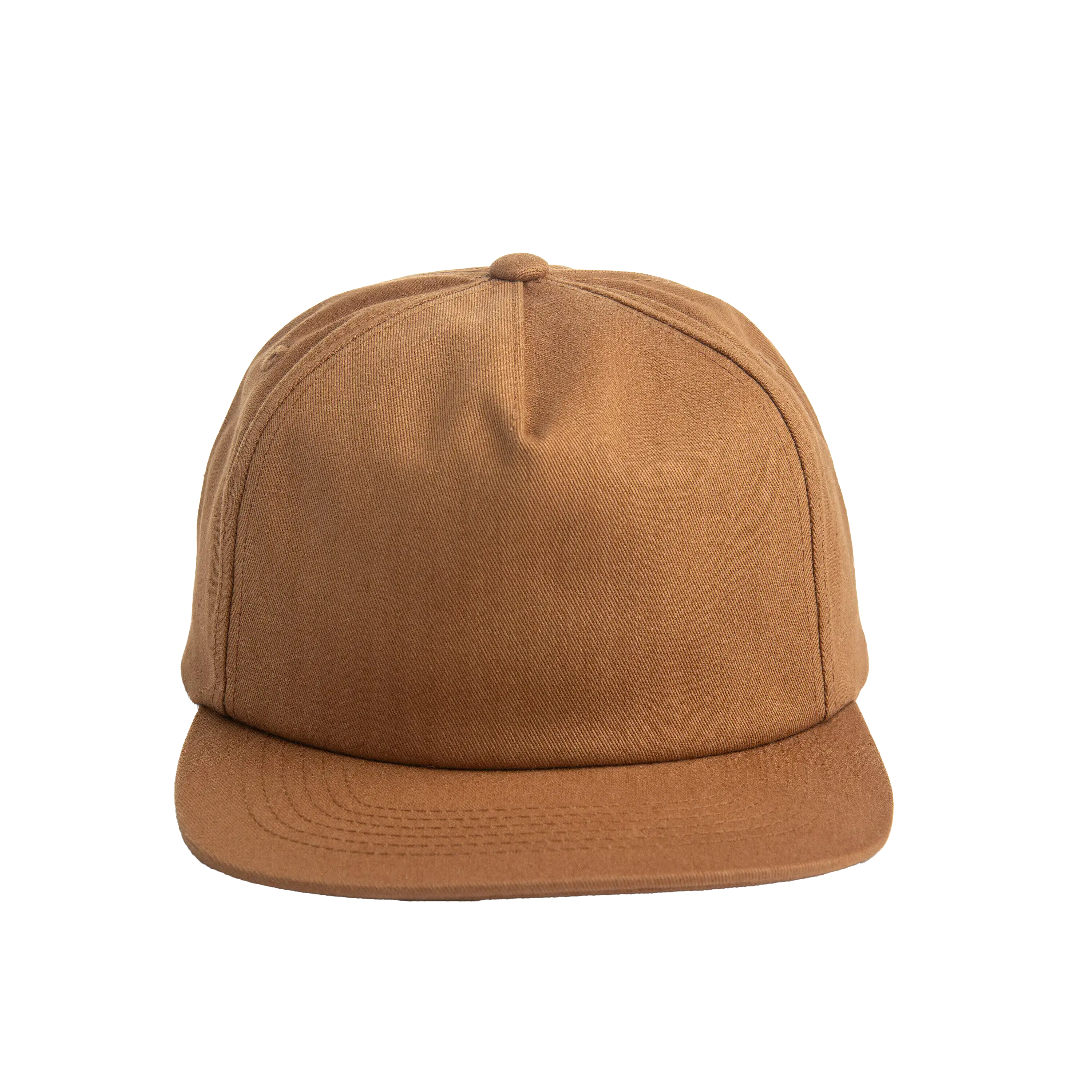 A500 5-Panel Cotton Snapback Cap with Recycled Bill