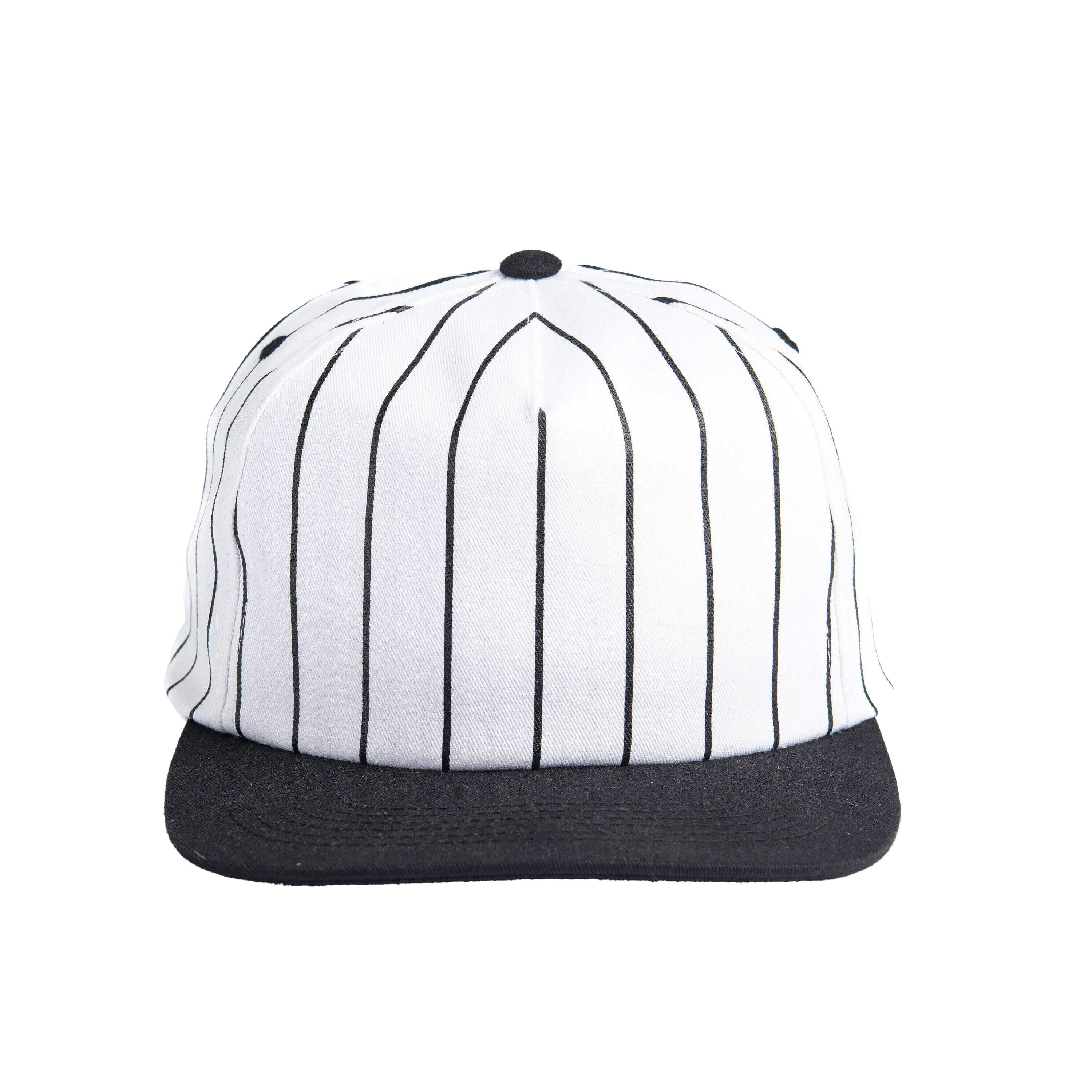 A500P 5-Panel Printed Cotton Snapback with Recycled Visor