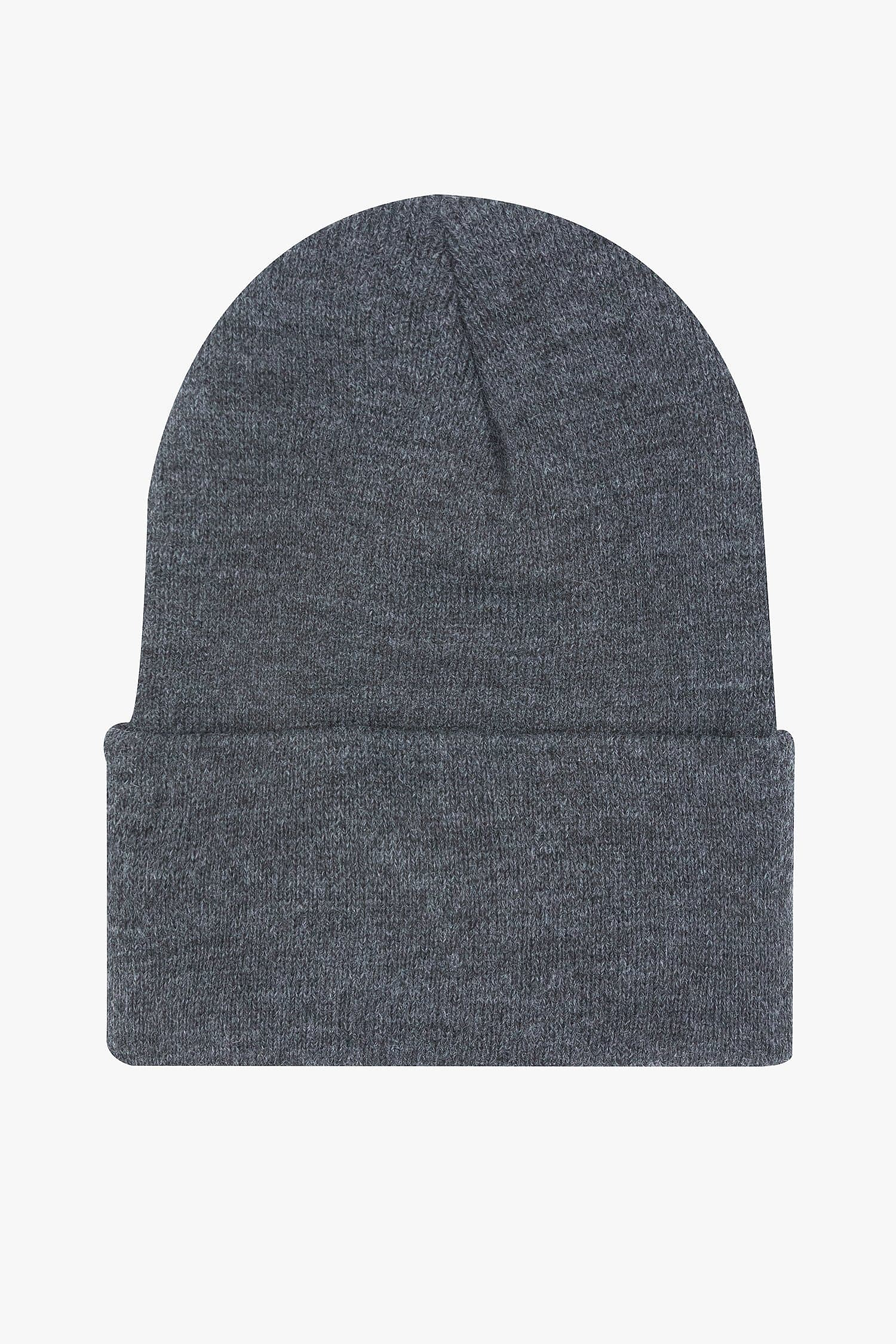 Classic Cuff Beanie Unisex 100% Acrylic Warm Winter Headwear Made in USA